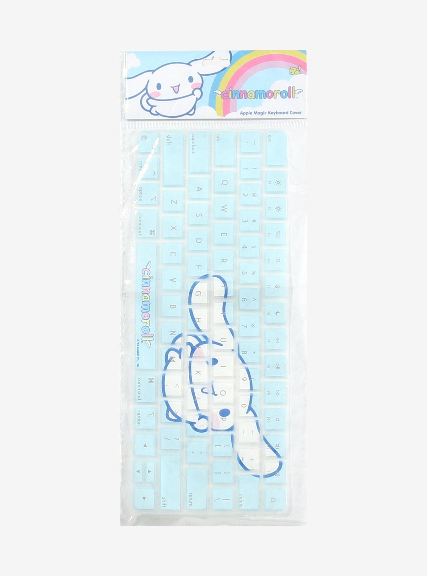 Sanrio Cinnamoroll Blue Silicone Keyboard Cover, , alternate