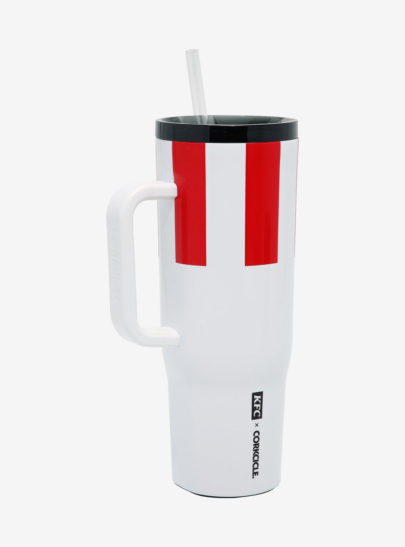 Corkcicle KFC Straw Tumbler with Handle, , hi-res