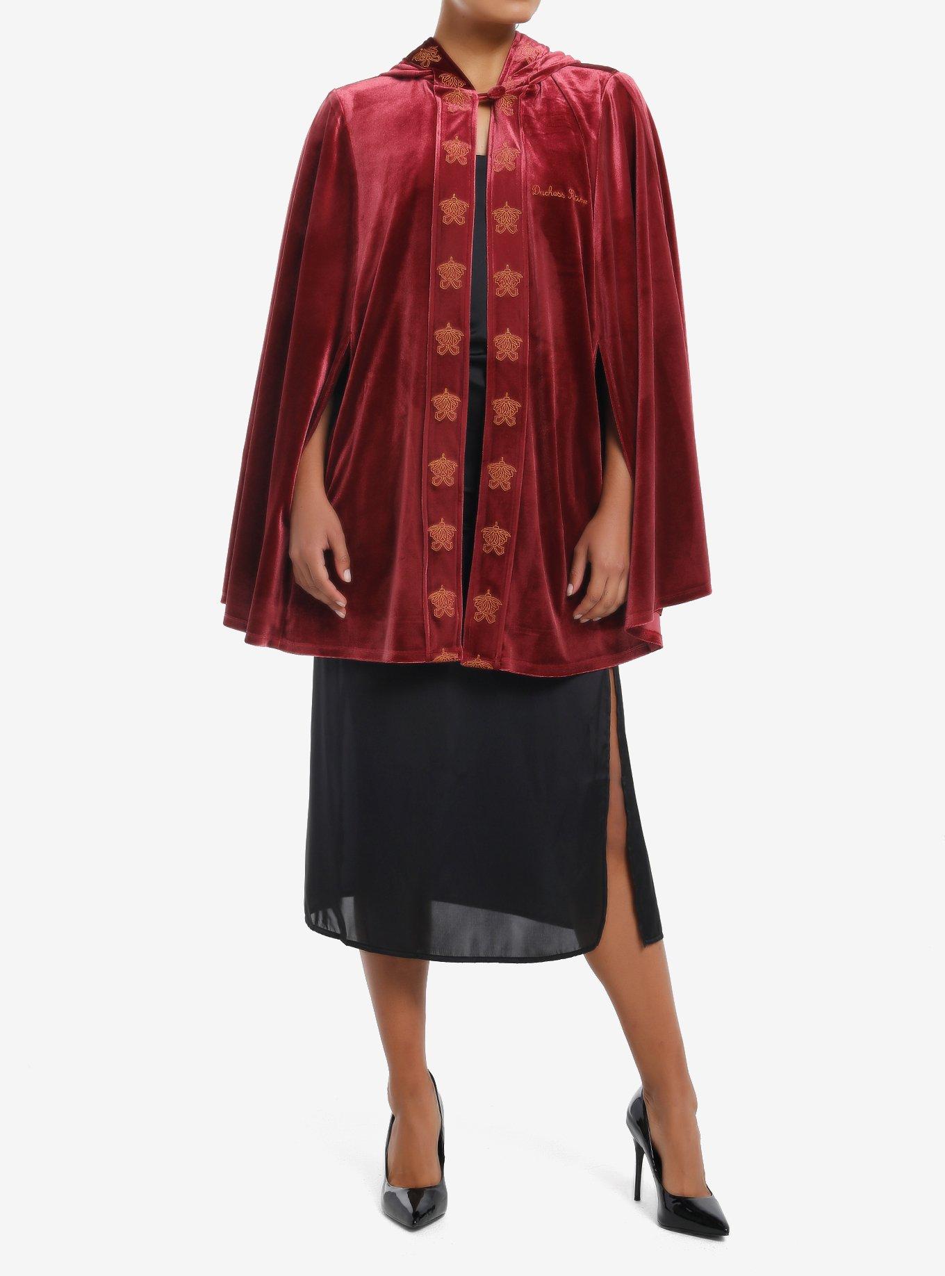 Her Universe Star Wars Duchess Satine Hooded Cape Her Universe Exclusive, BURGUNDY, alternate