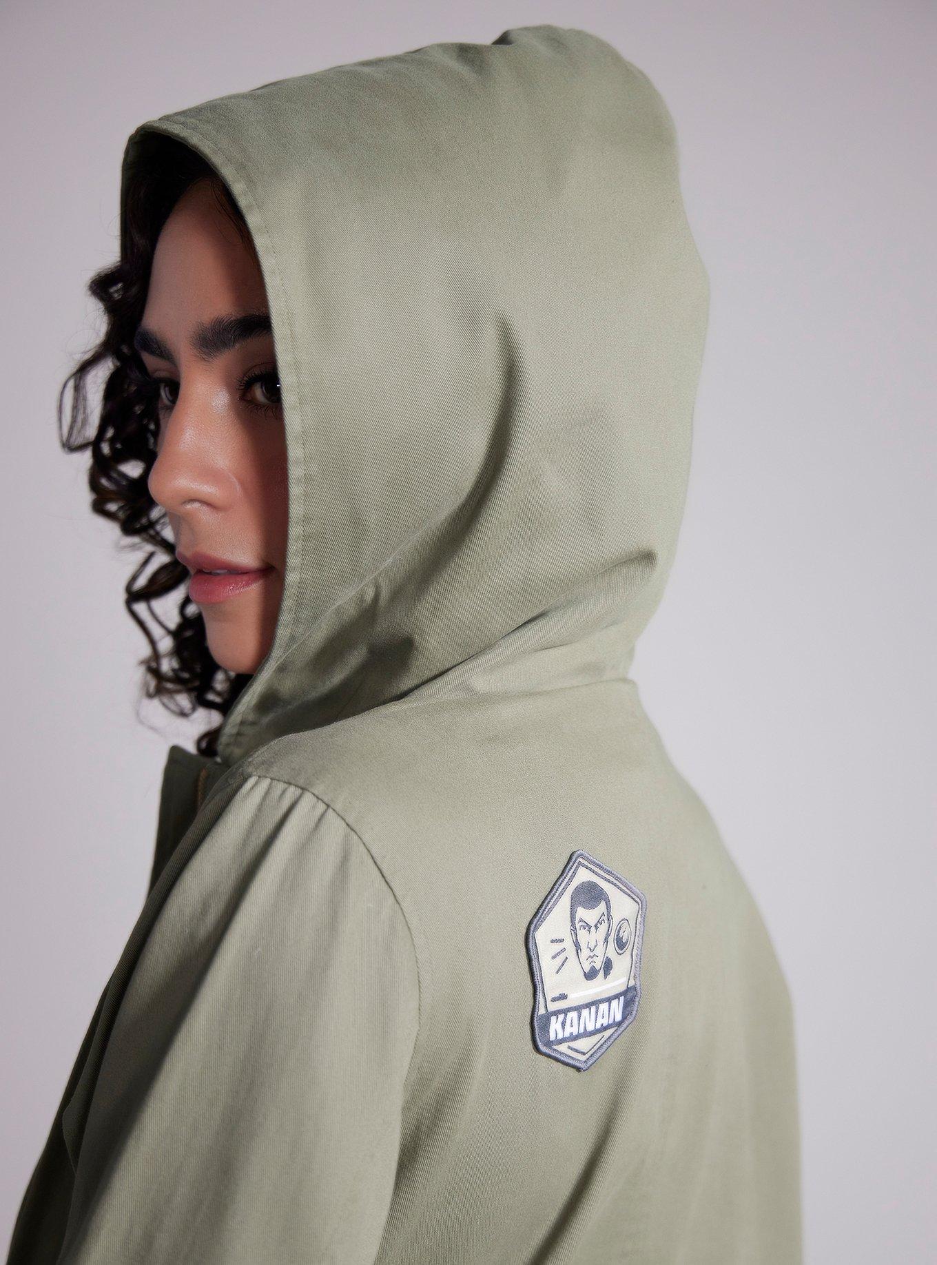 Her Universe Star Wars Rebels Cargo Shacket Her Universe Exclusive, MILITARY  OLIVE, alternate