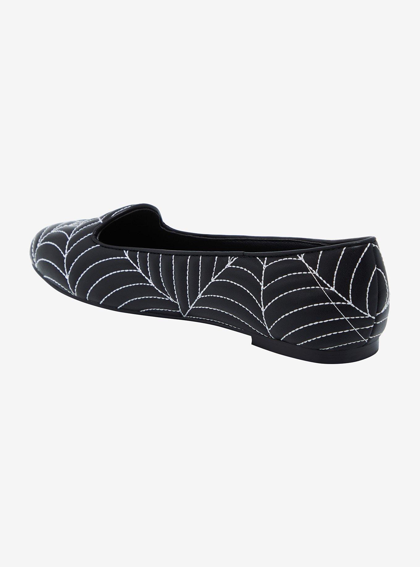 Strange Cvlt Lydia Web Glow-In-The-Dark Flats, MULTI, alternate