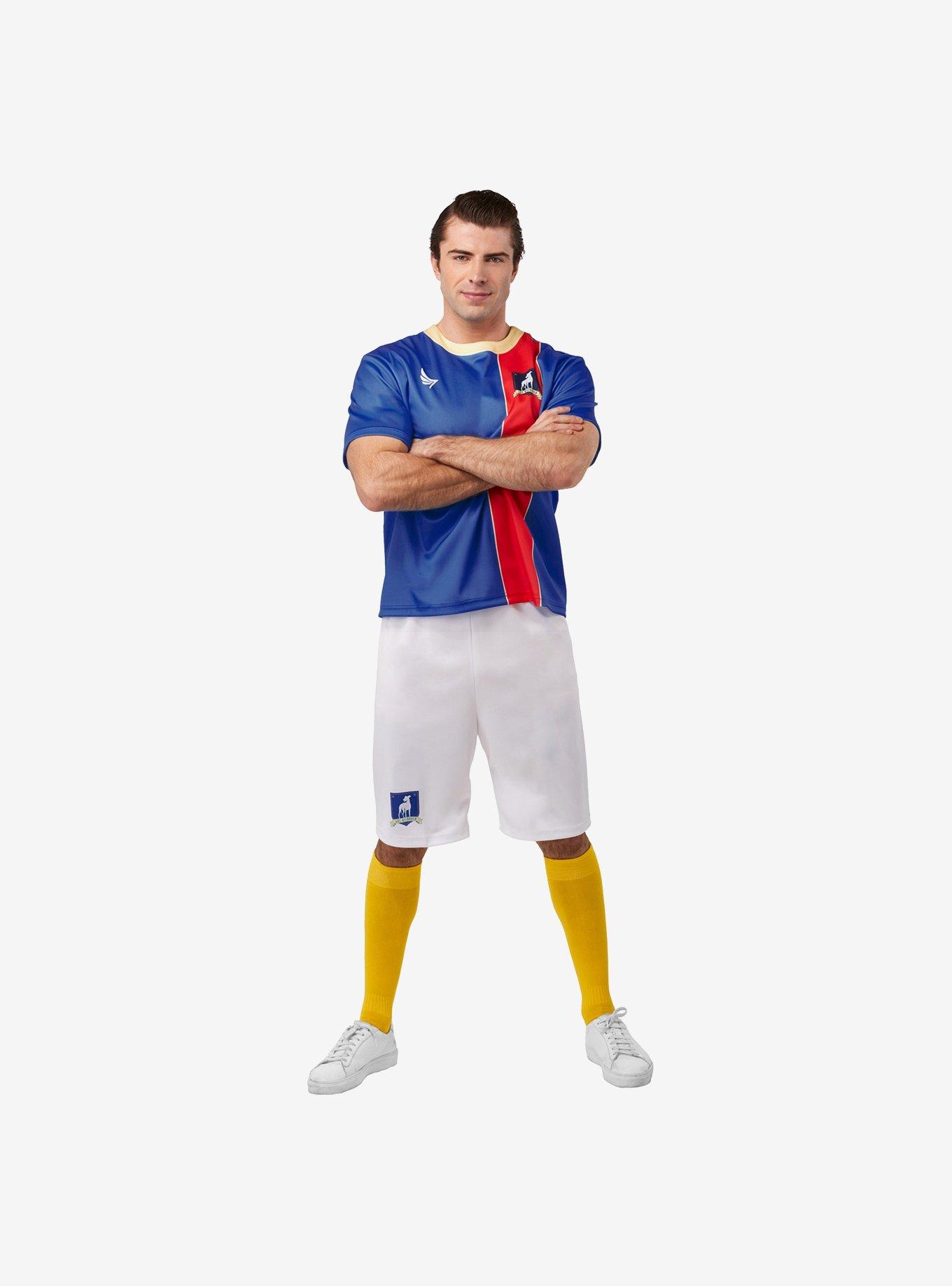 Ted Lasso AFC Richmond Uniform Adult Costume, BLUE, alternate