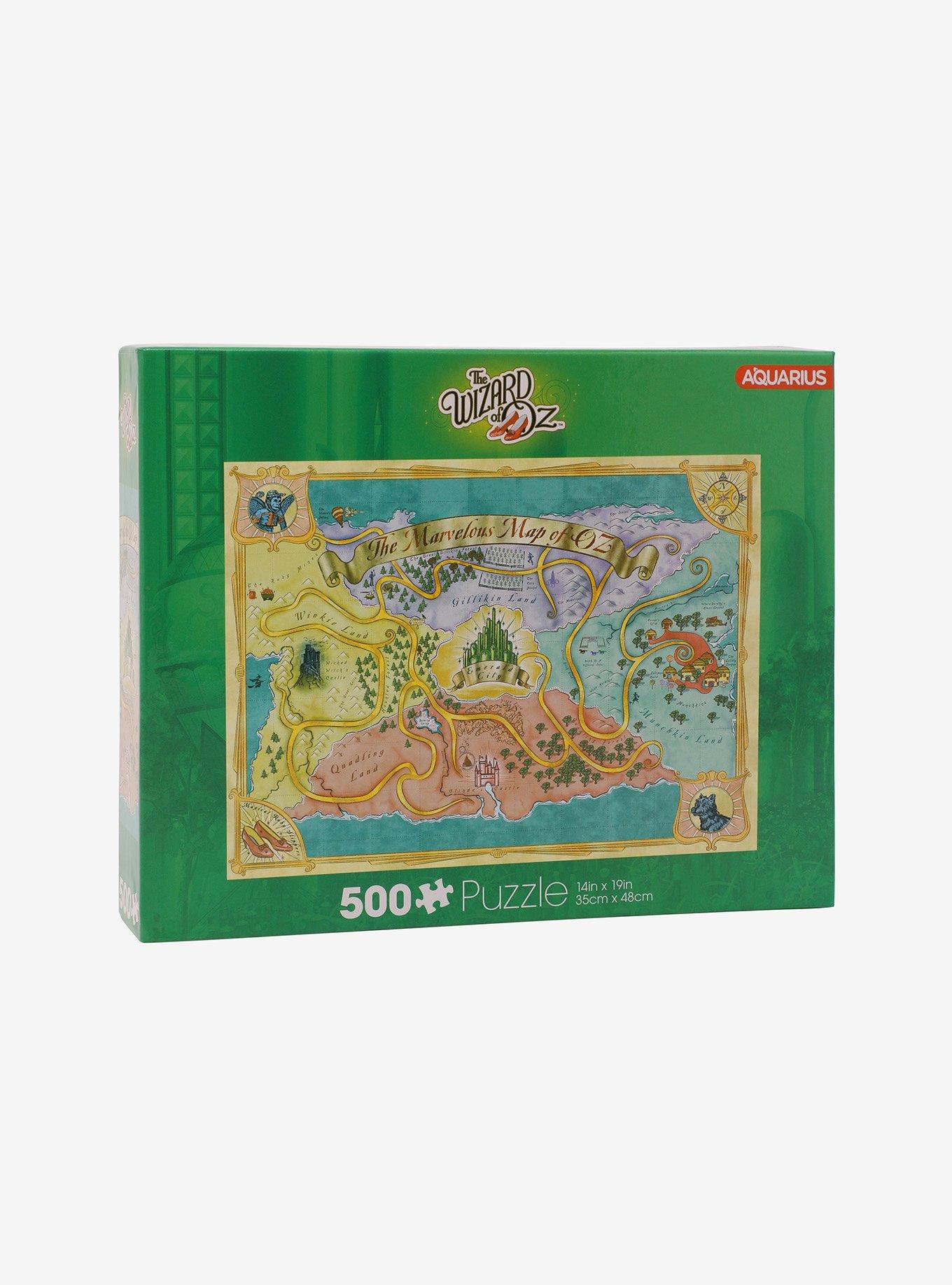 The Wizard Of Oz Map Puzzle, , alternate