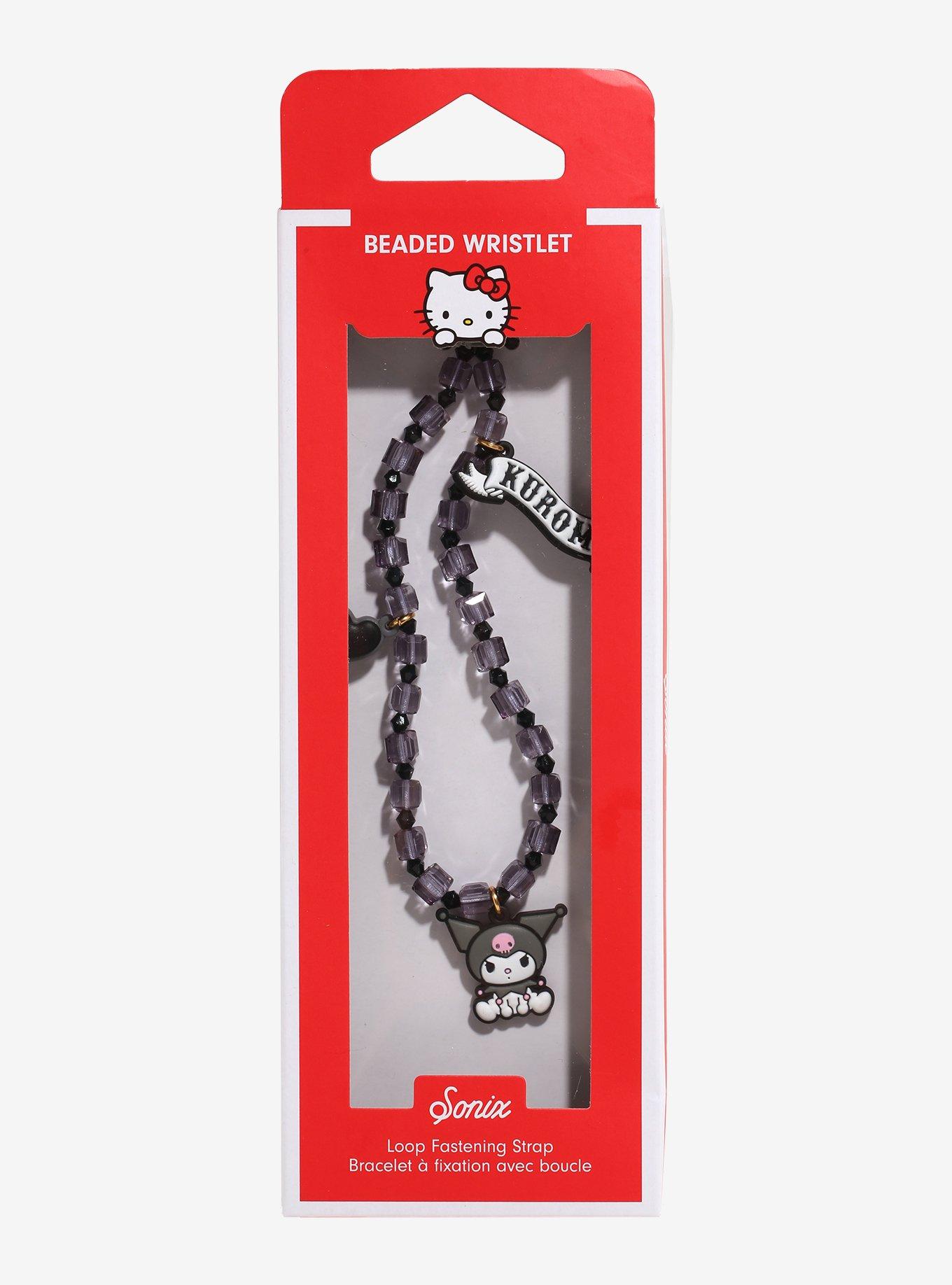 Sonix Kuromi Bead Phone Charm, , alternate