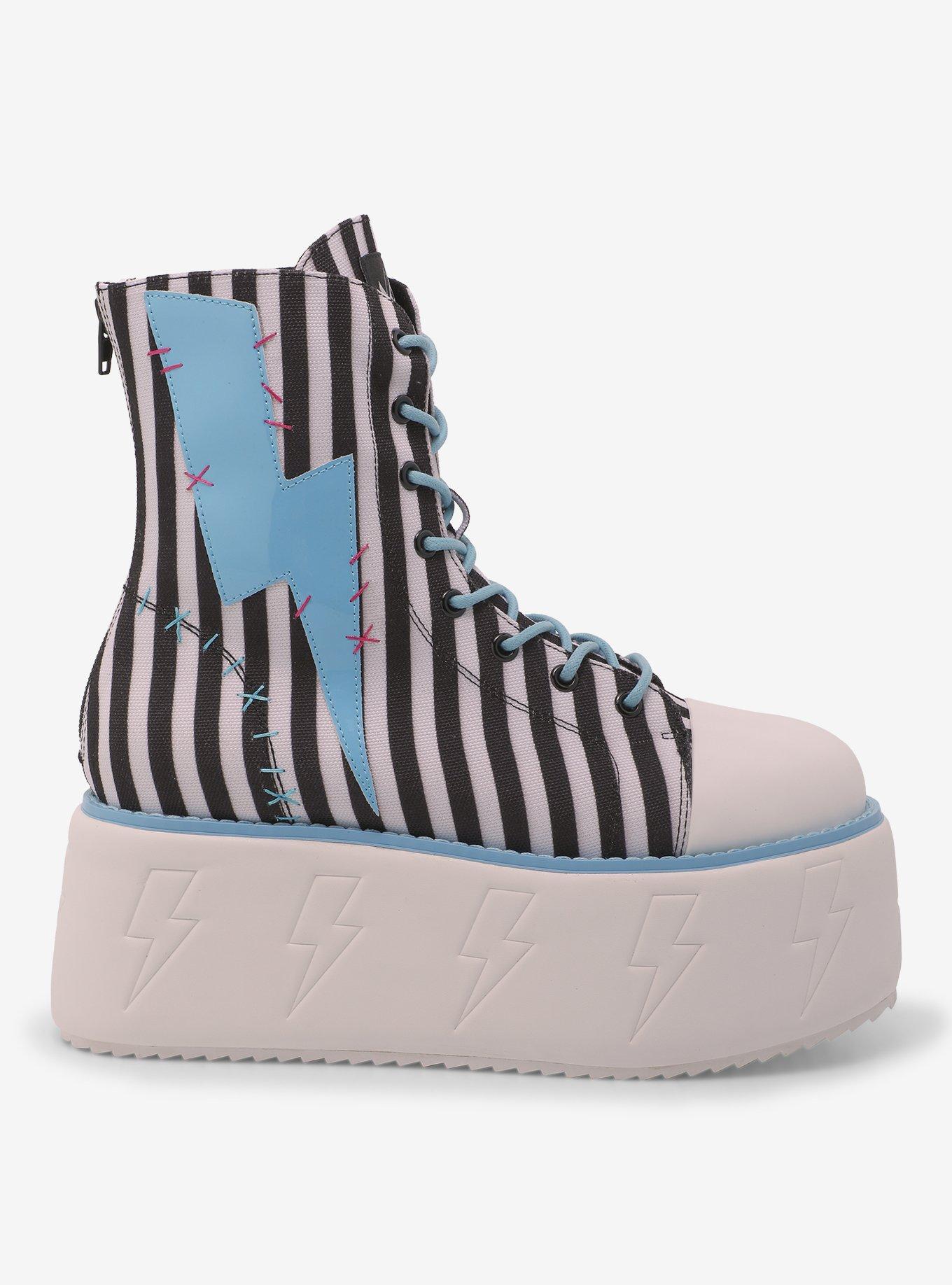 Monster High X YRU Frankie Stein Jolt Platform Sneakers, , hi-res