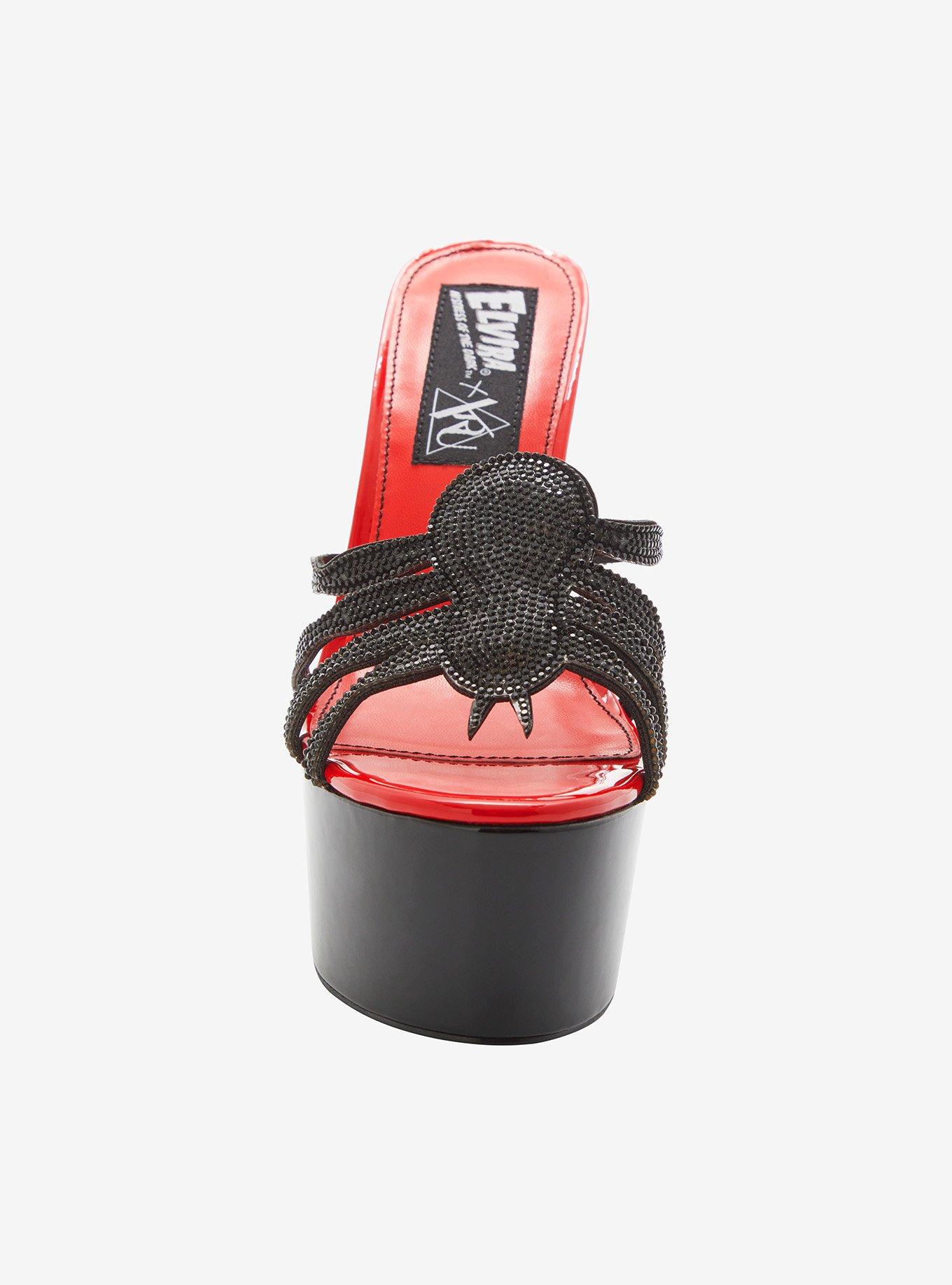 YRU x Elvira Spider Pump Heels, MULTI, alternate
