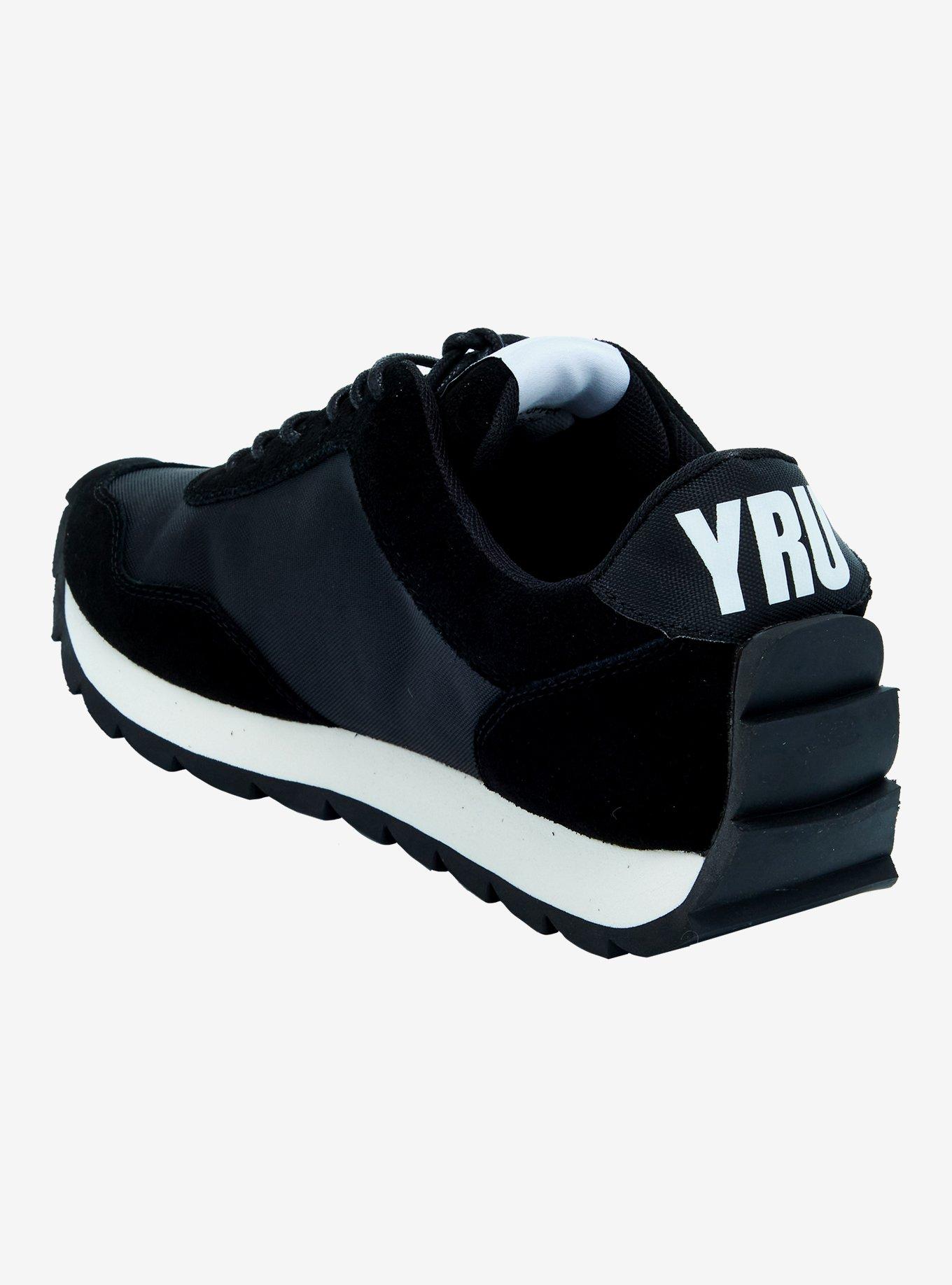 YRU Black & White Flash Sneakers, MULTI, alternate