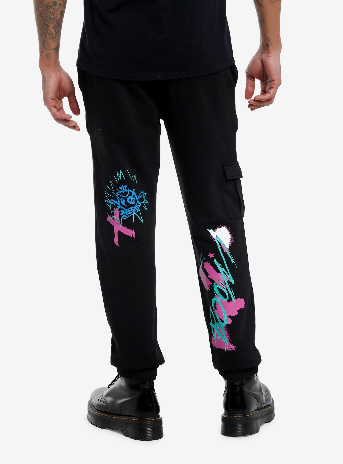 Arcane Jinx Graffiti Jogger Sweatpants, , hi-res