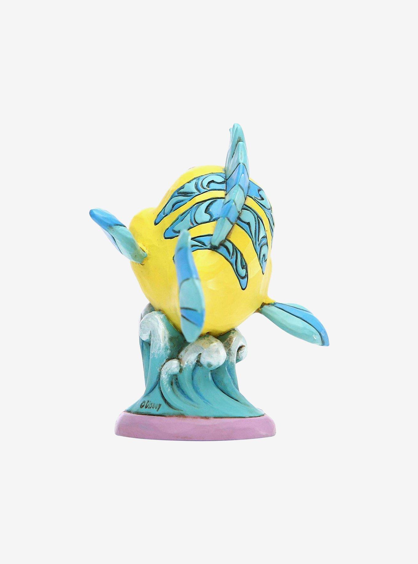 Disney The Little Mermaid Flounder Personality Pose Figure, , alternate