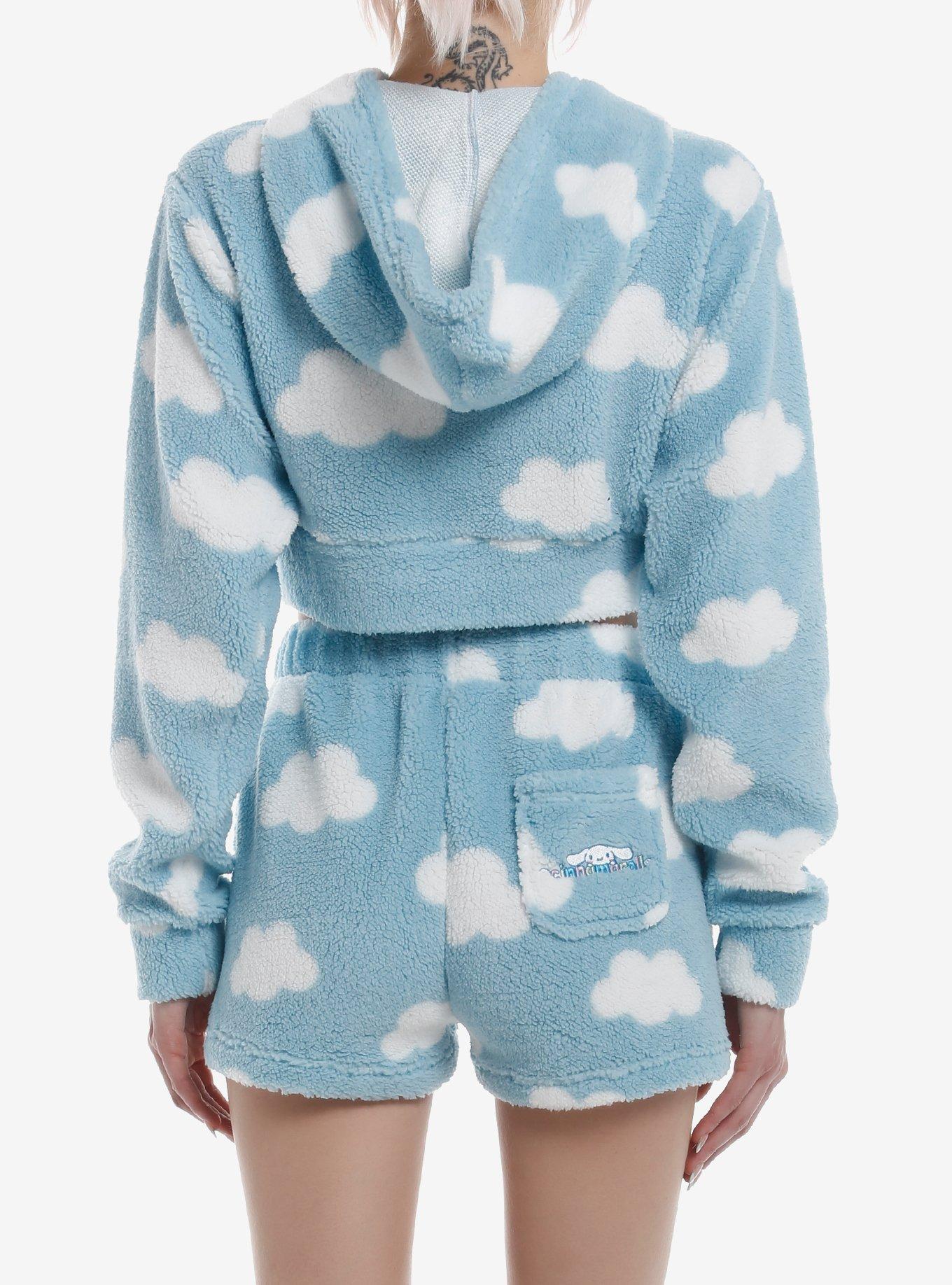 Cinnamoroll Cloud Fuzzy Girls Lounge Set, MULTI, alternate
