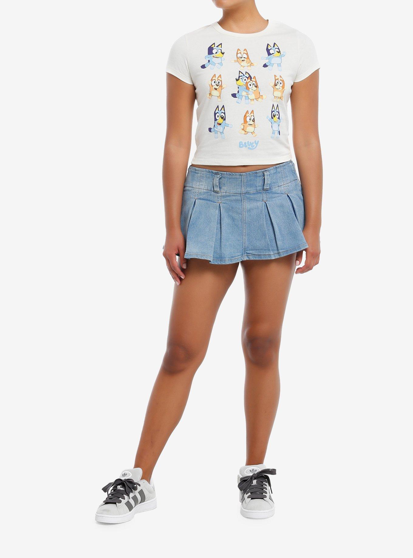 Bluey Bingo Grid Girls Baby T-Shirt, MULTI, alternate