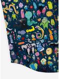 RSVLTS Adventure Time "Who's Who of OoO" Button-Up Shirt, BLUE, alternate