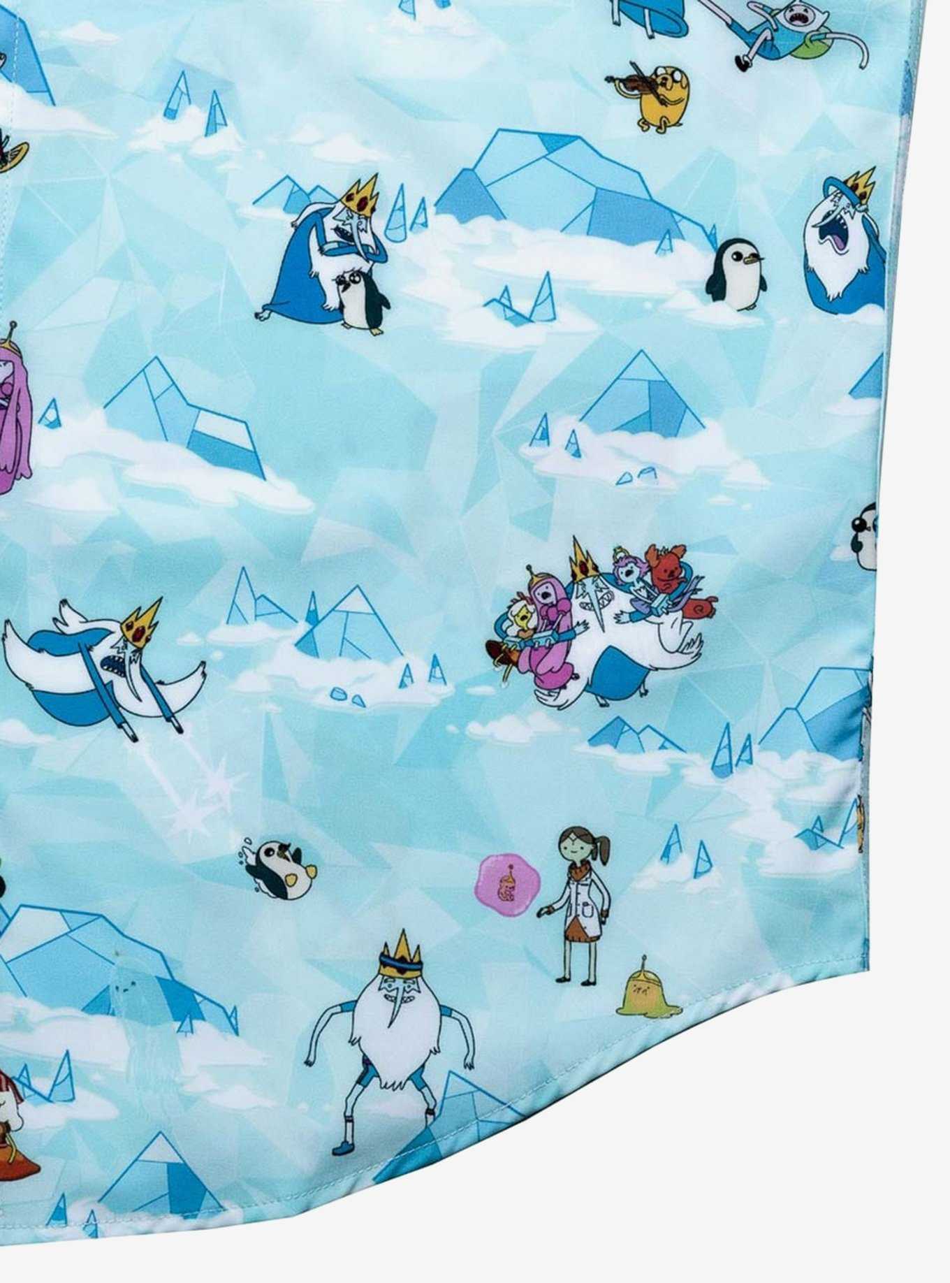 RSVLTS Adventure Time "All Hail the Ice King" Button-Up Shirt, , hi-res