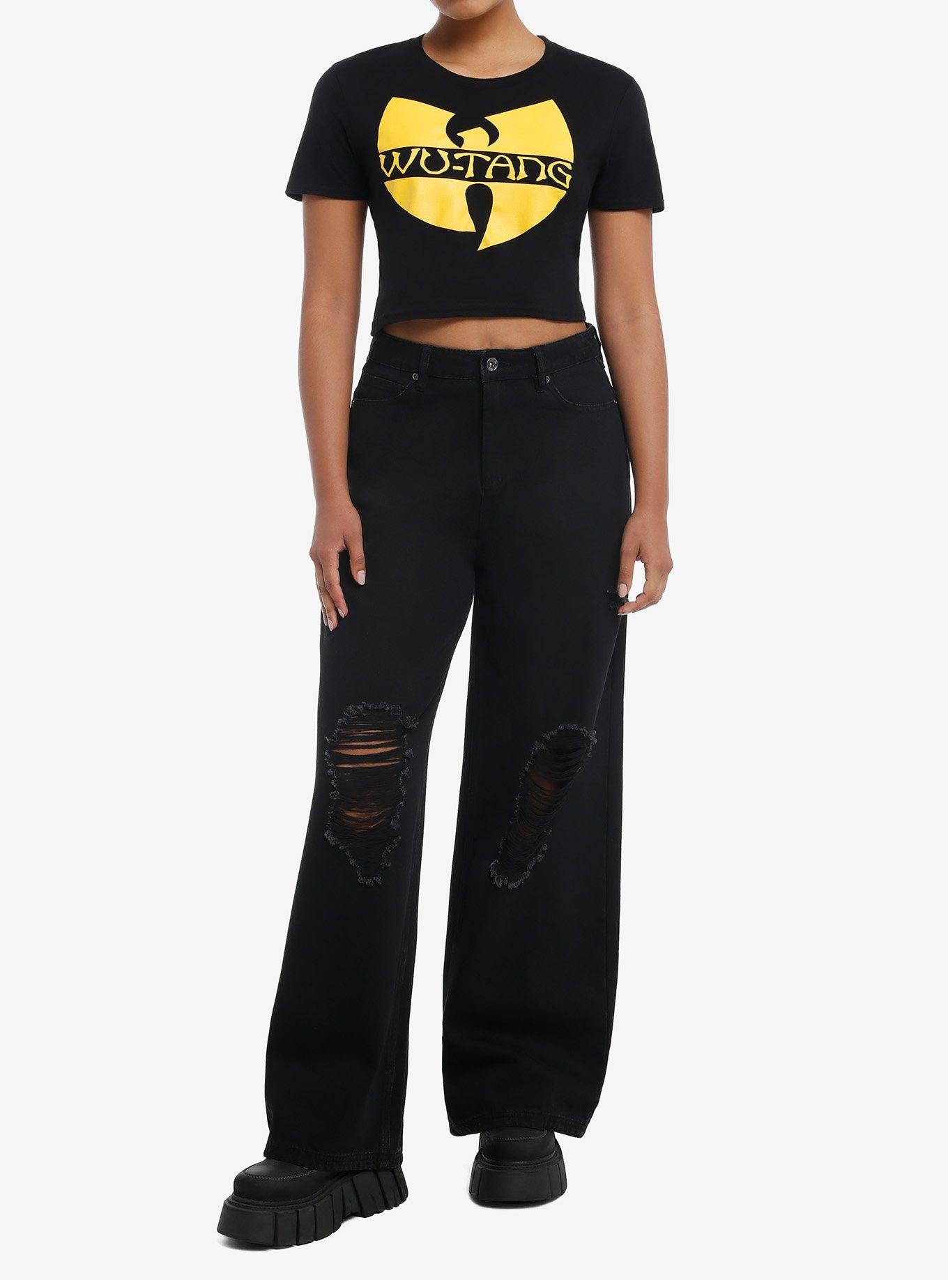 Wu-Tang Clan Logo Girls Baby T-Shirt, BLACK, alternate