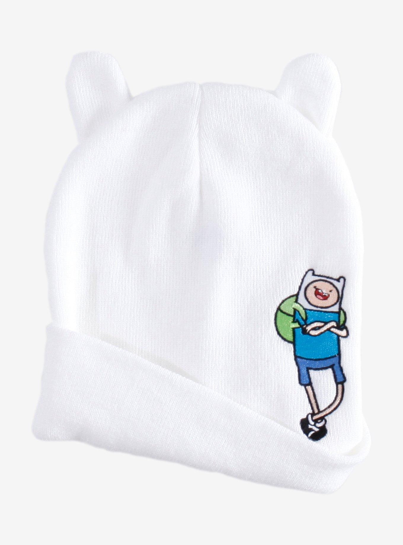 Adventure Time Finn Figural Ears Beanie, , hi-res