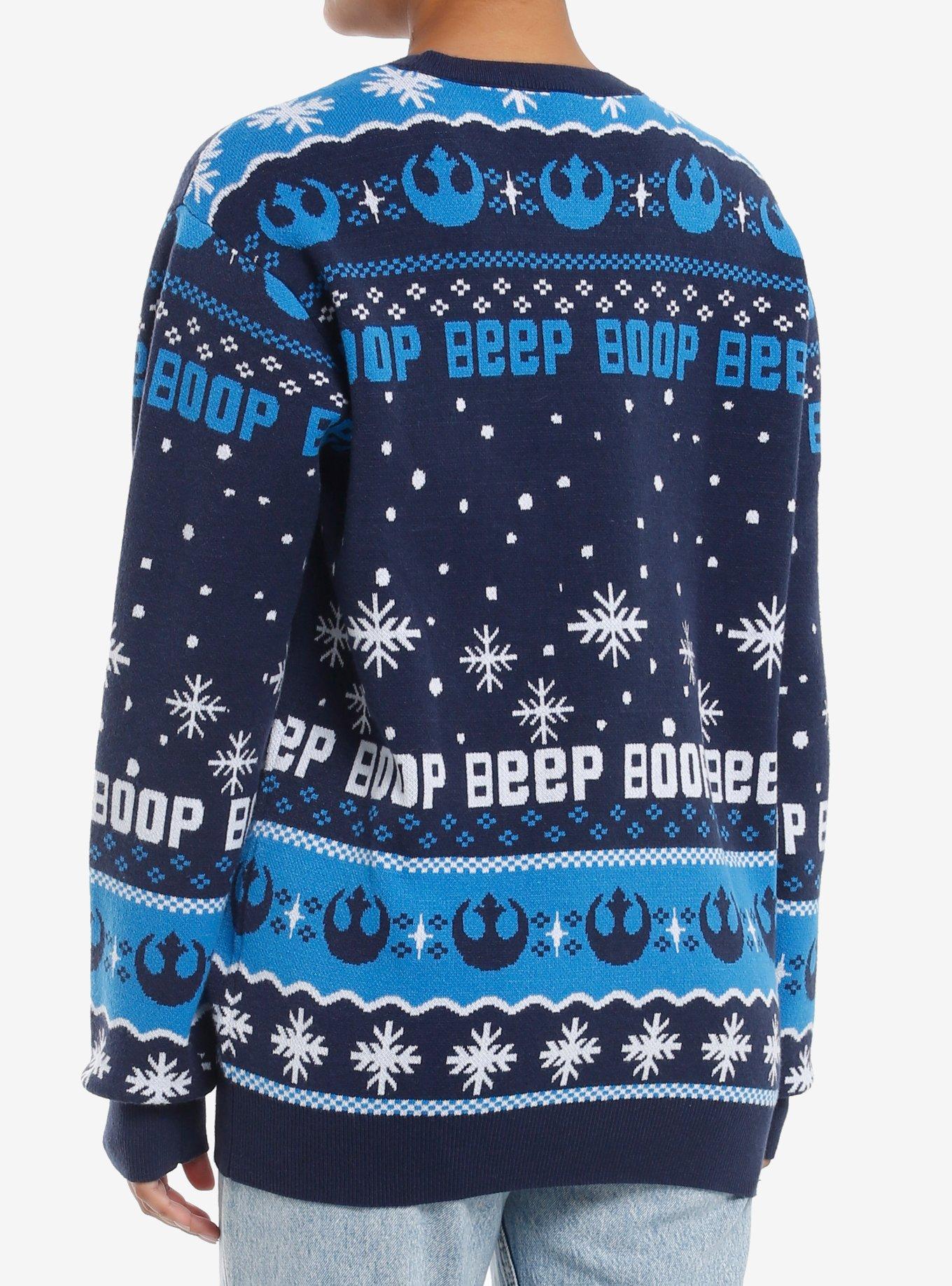 Our Universe Star Wars R2-D2 Holiday Sweater Our Universe Exclusive, MULTI, alternate