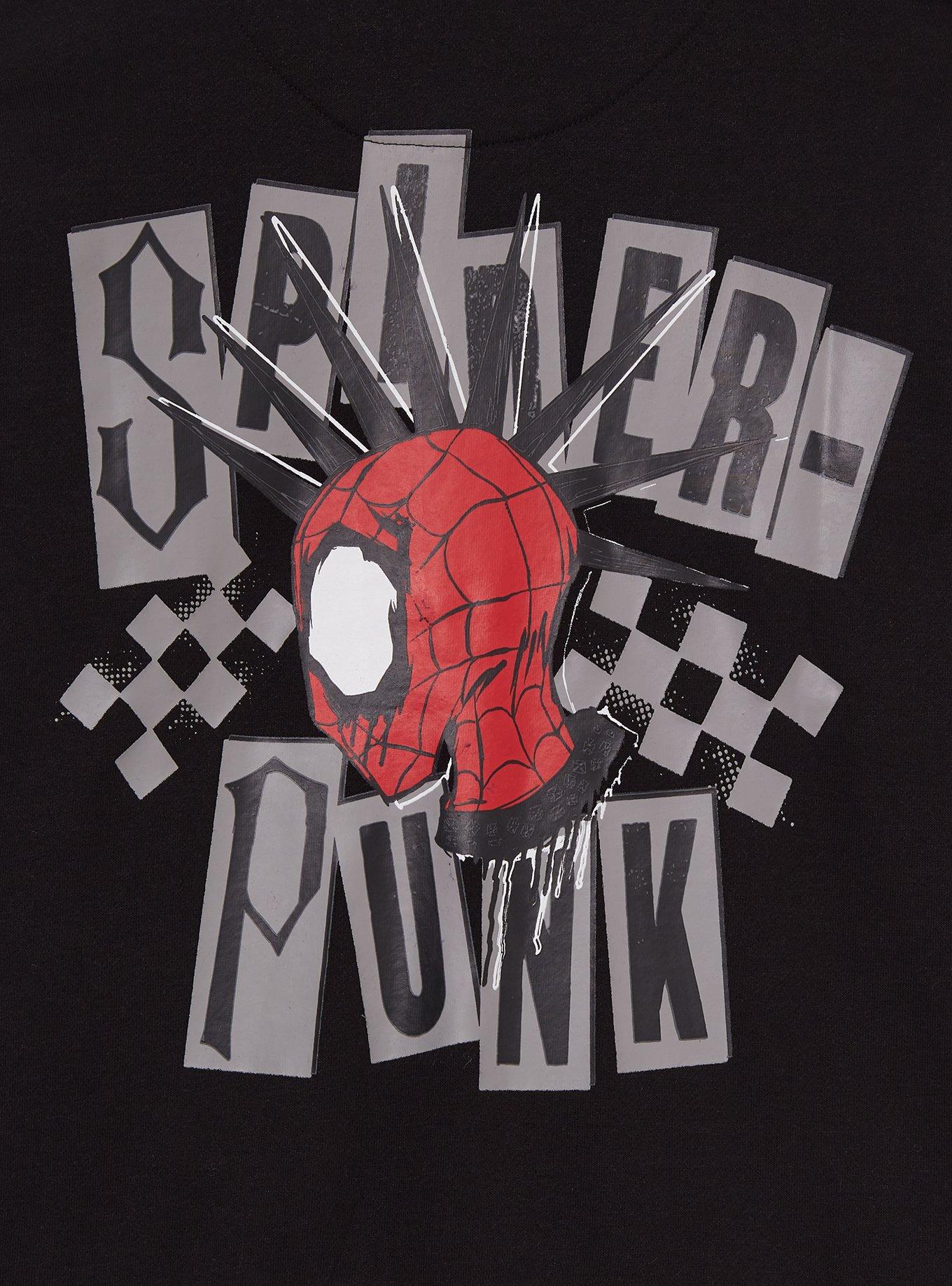 Marvel Spider-Man: Across the Spider-Verse Spider-Punk Icons Youth Bomber Jacket