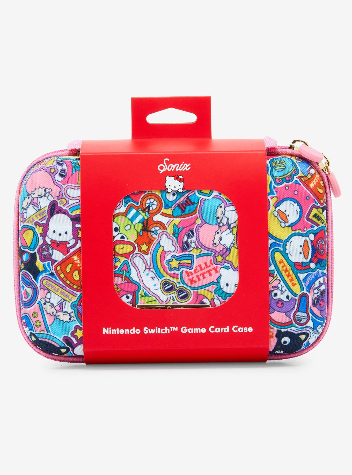 Hello Kitty And Friends Collage Nintendo Switch Game Card Carrying Case, , alternate