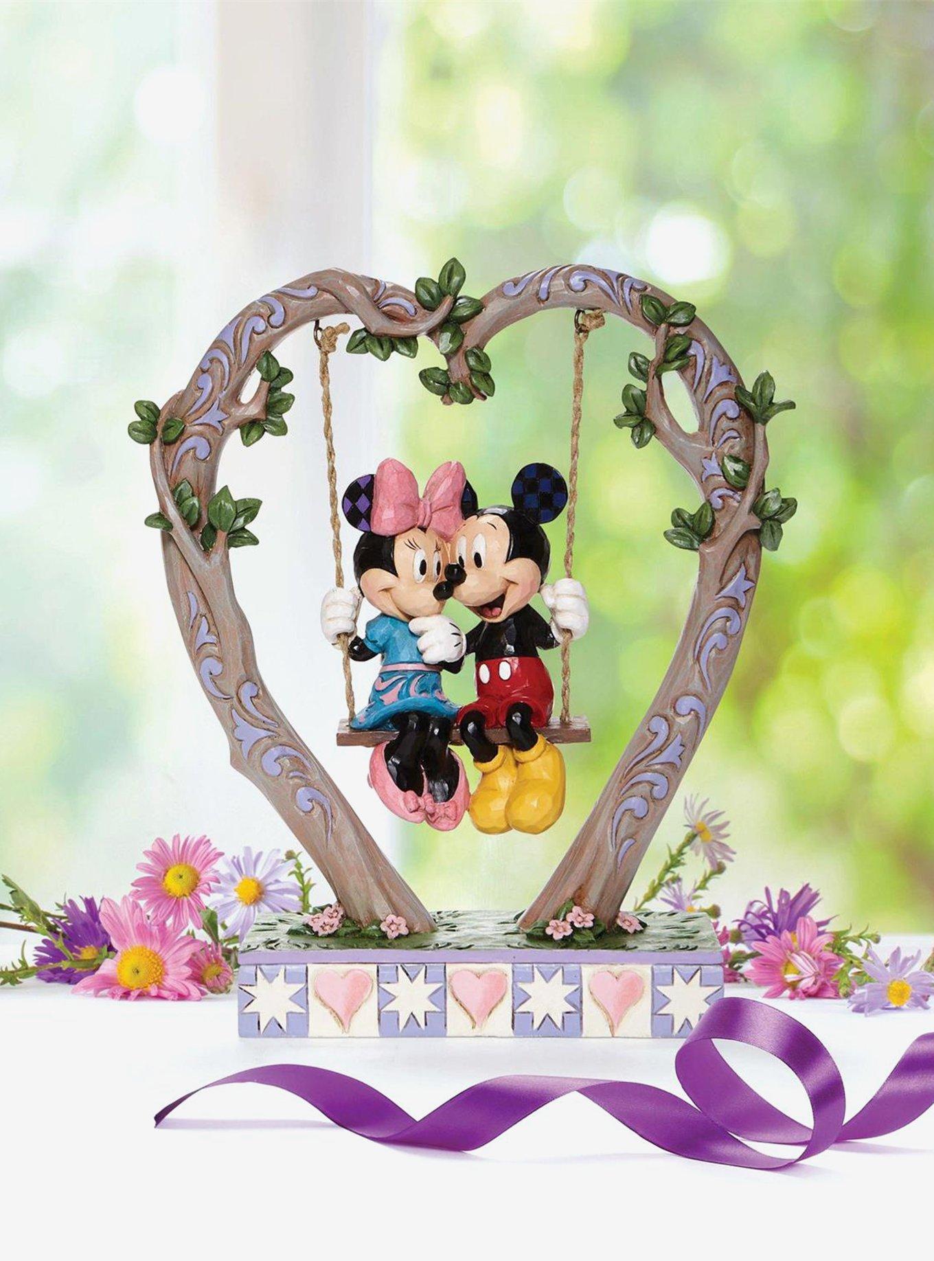 Disney Mickey & Minnie On Swing Figure, , hi-res