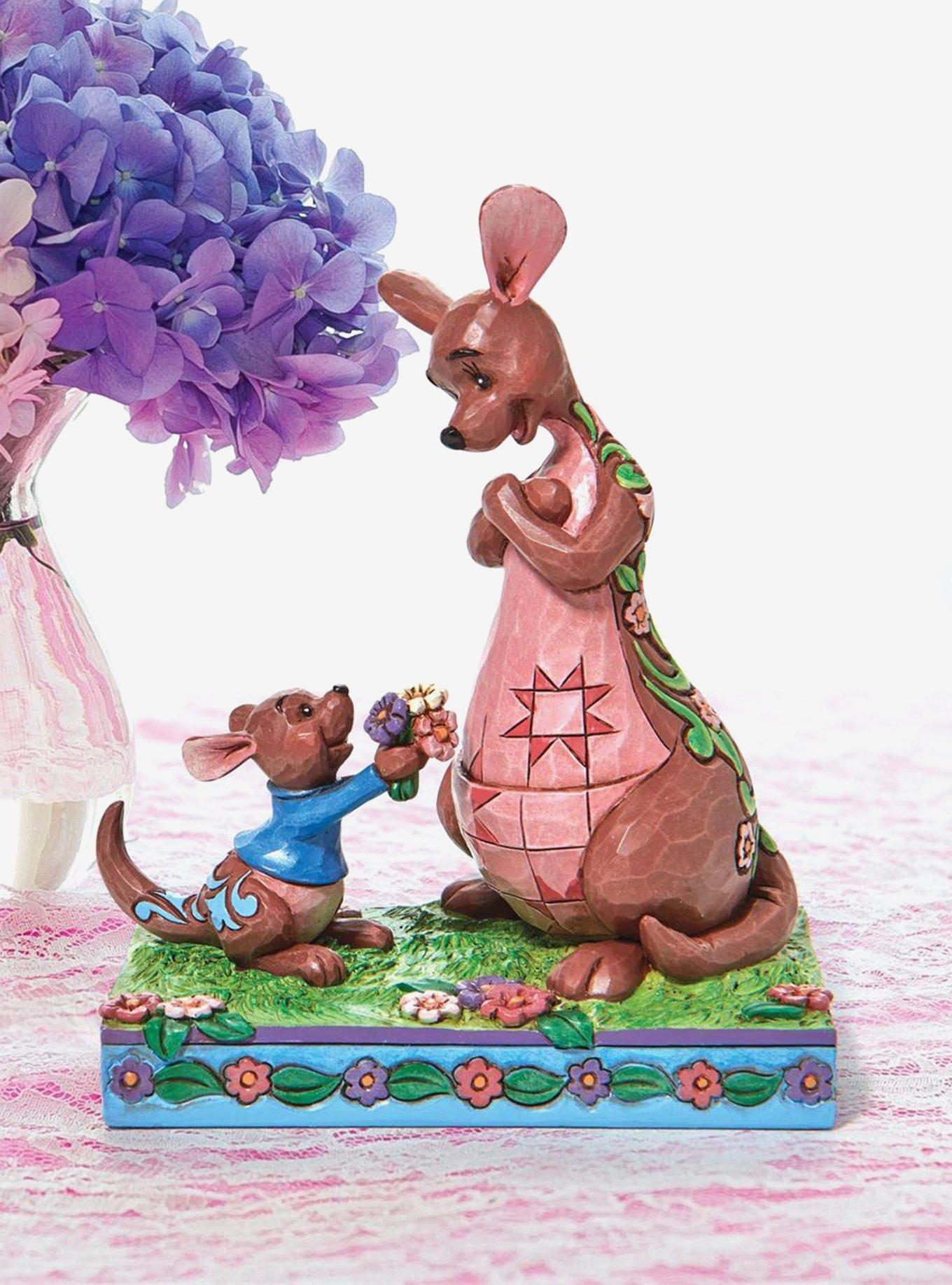 Disney Winnie The Pooh Roo Giving Kanga Flowers Figure, , alternate