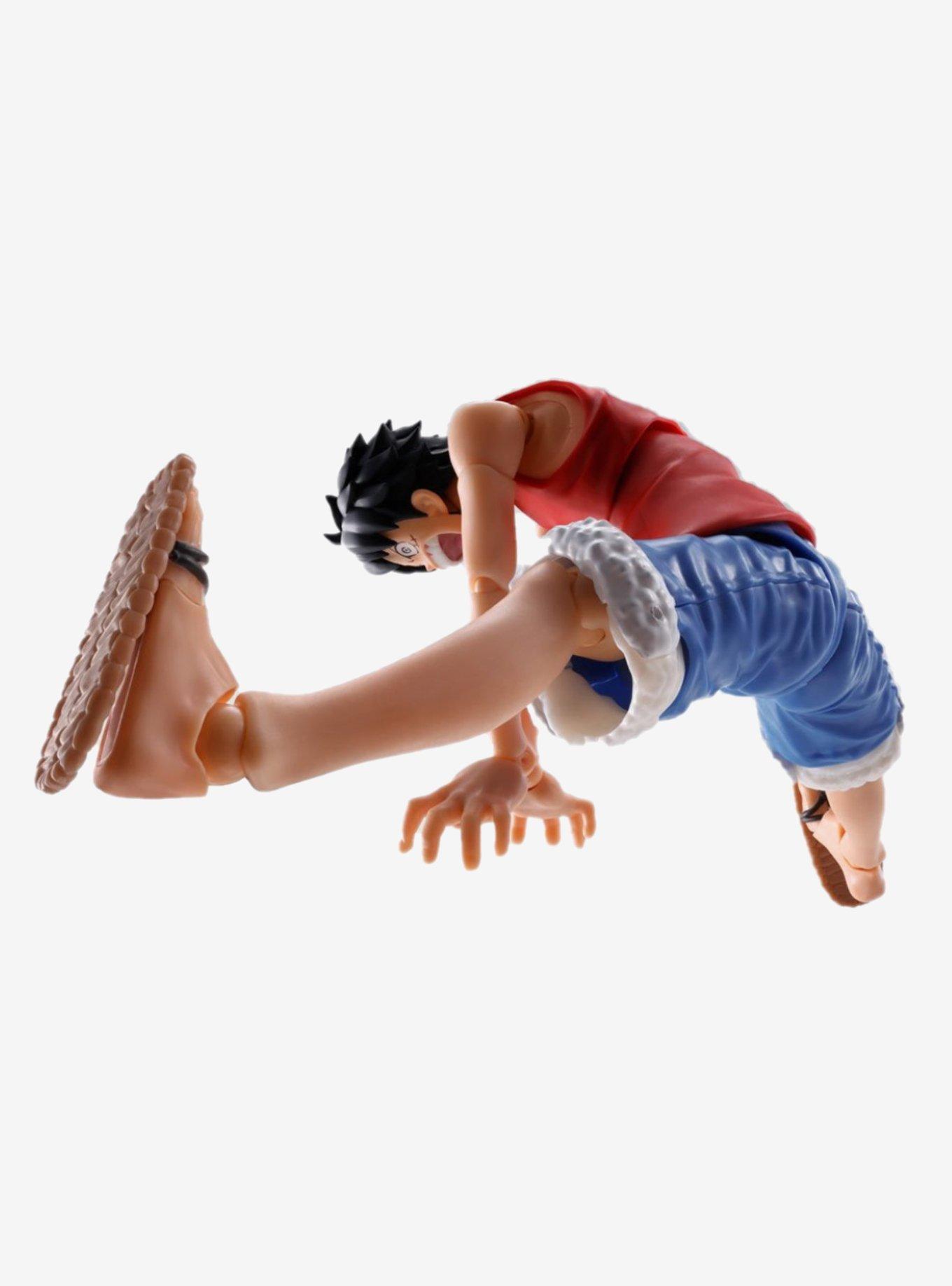 Bandai Spirits One Piece S.H.Figuarts Monkey D. Luffy (Romance Dawn) Action Figure, , alternate