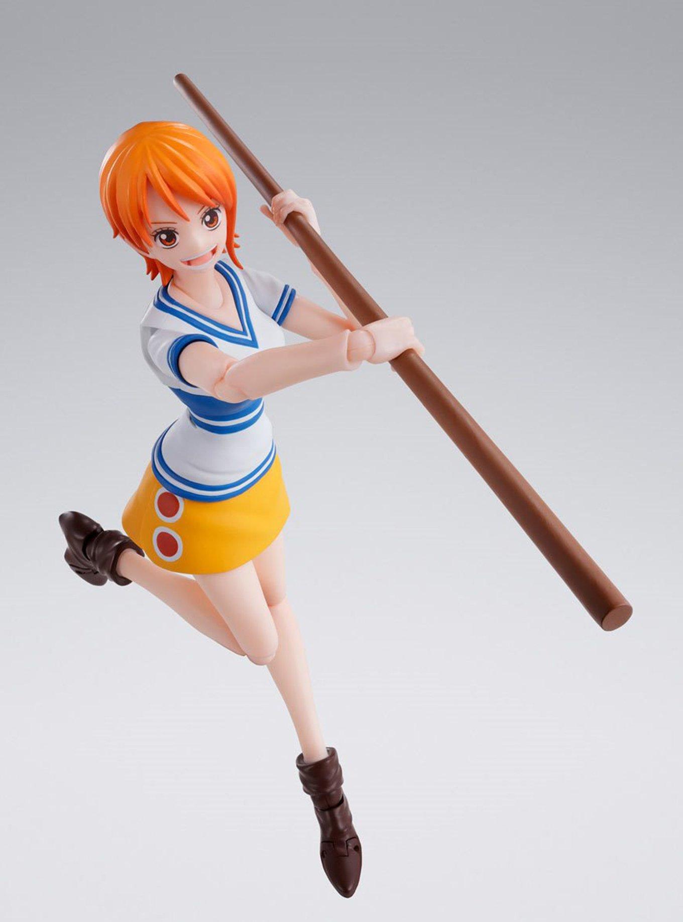 Bandai Spirits One Piece S.H.Figuarts Nami (Romance Dawn) Action Figure, , hi-res