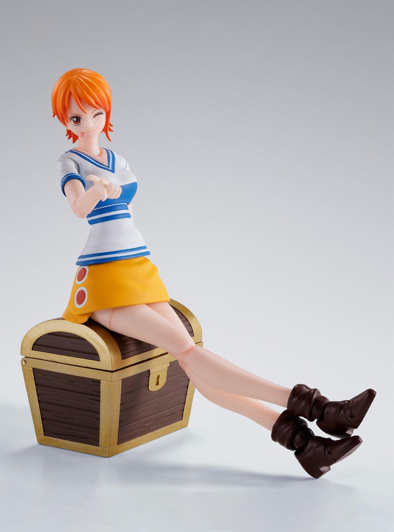 Bandai Spirits One Piece S.H.Figuarts Nami (Romance Dawn) Action Figure, , alternate