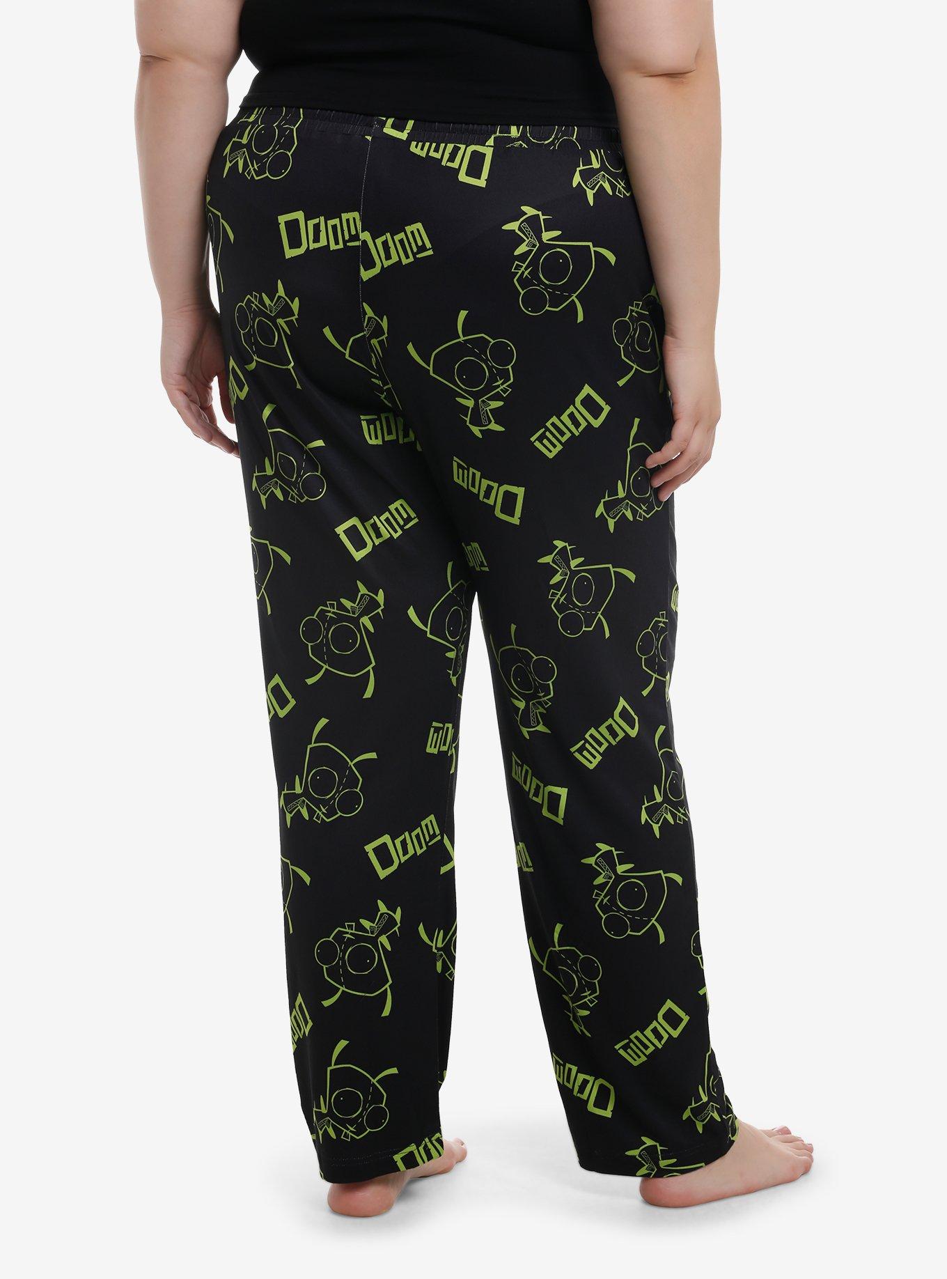 Invader Zim GIR Doom Pajama Pants Plus Size, , hi-res