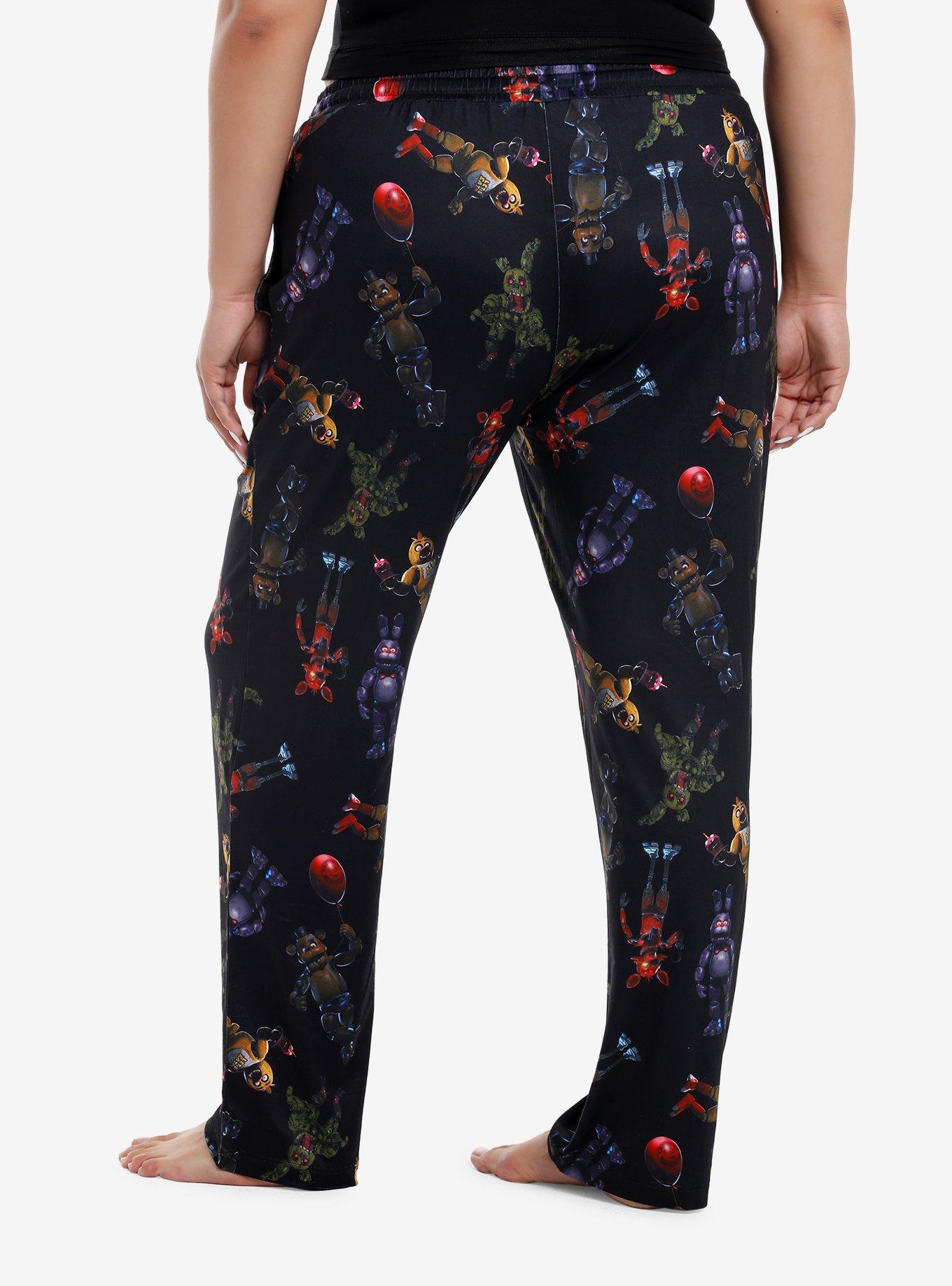 Five Nights At Freddy's Characters Pajama Pants Plus Size, , hi-res