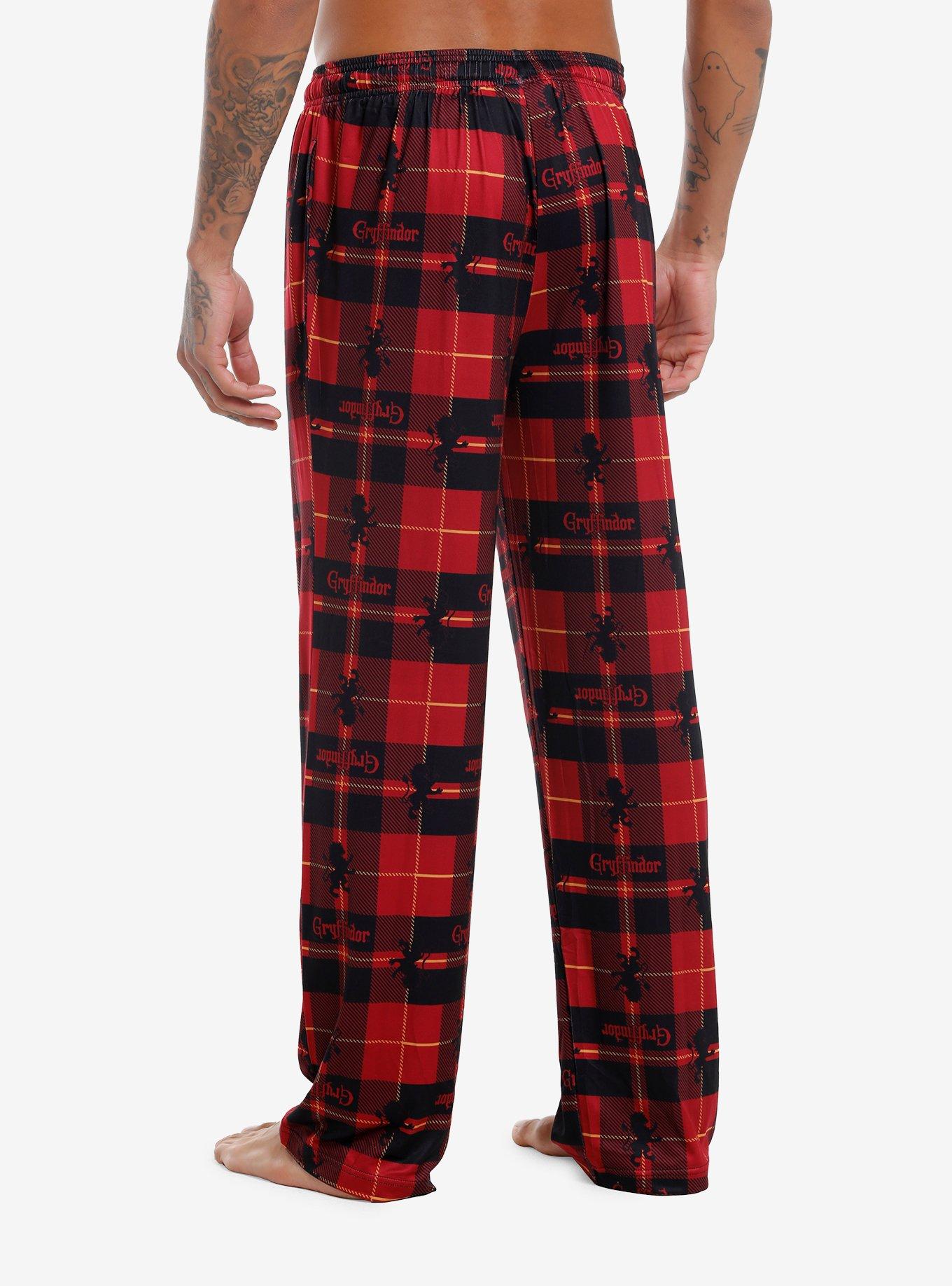 Harry Potter Gryffindor Plaid Pajama Pants, , hi-res