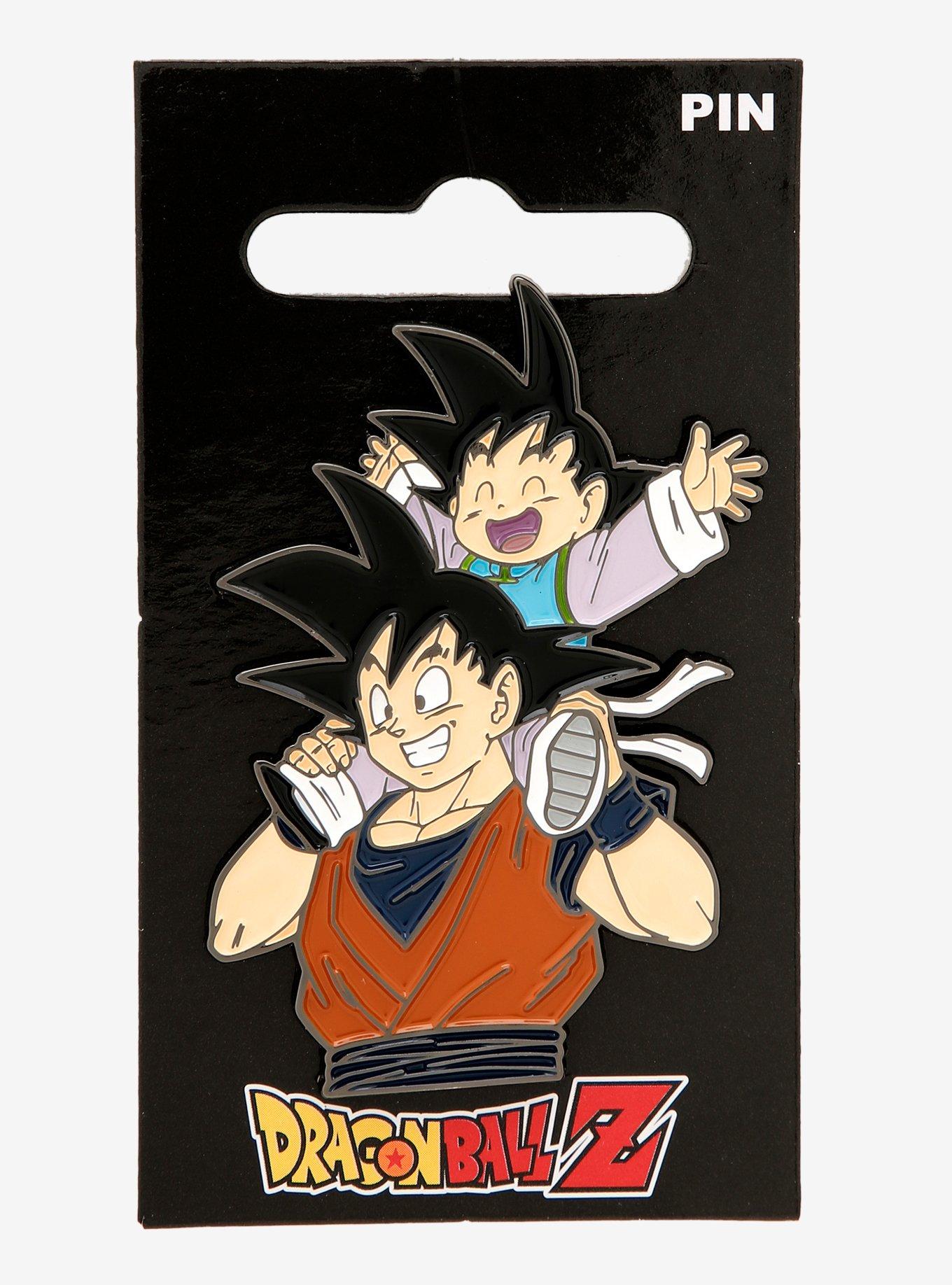 Dragon Ball Z Goku & Gohan Enamel Pin - BoxLunch Exclusive, , hi-res