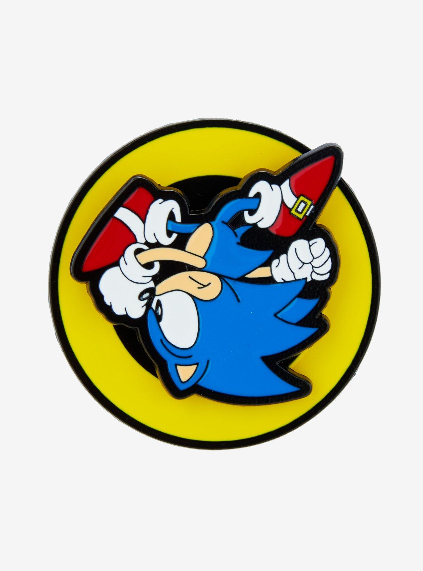 Sonic the Hedgehog Spinning Enamel Pin, , hi-res