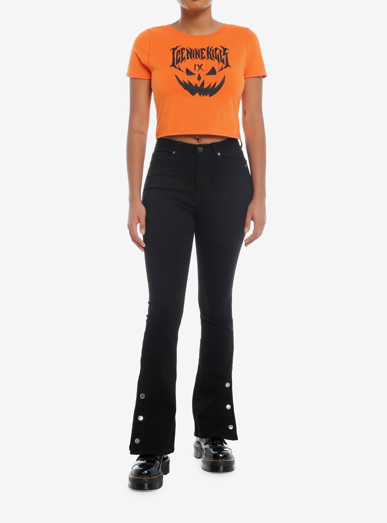 Ice Nine Kills Jack-O'-Lantern Girls Baby T-Shirt, ORANGE, alternate