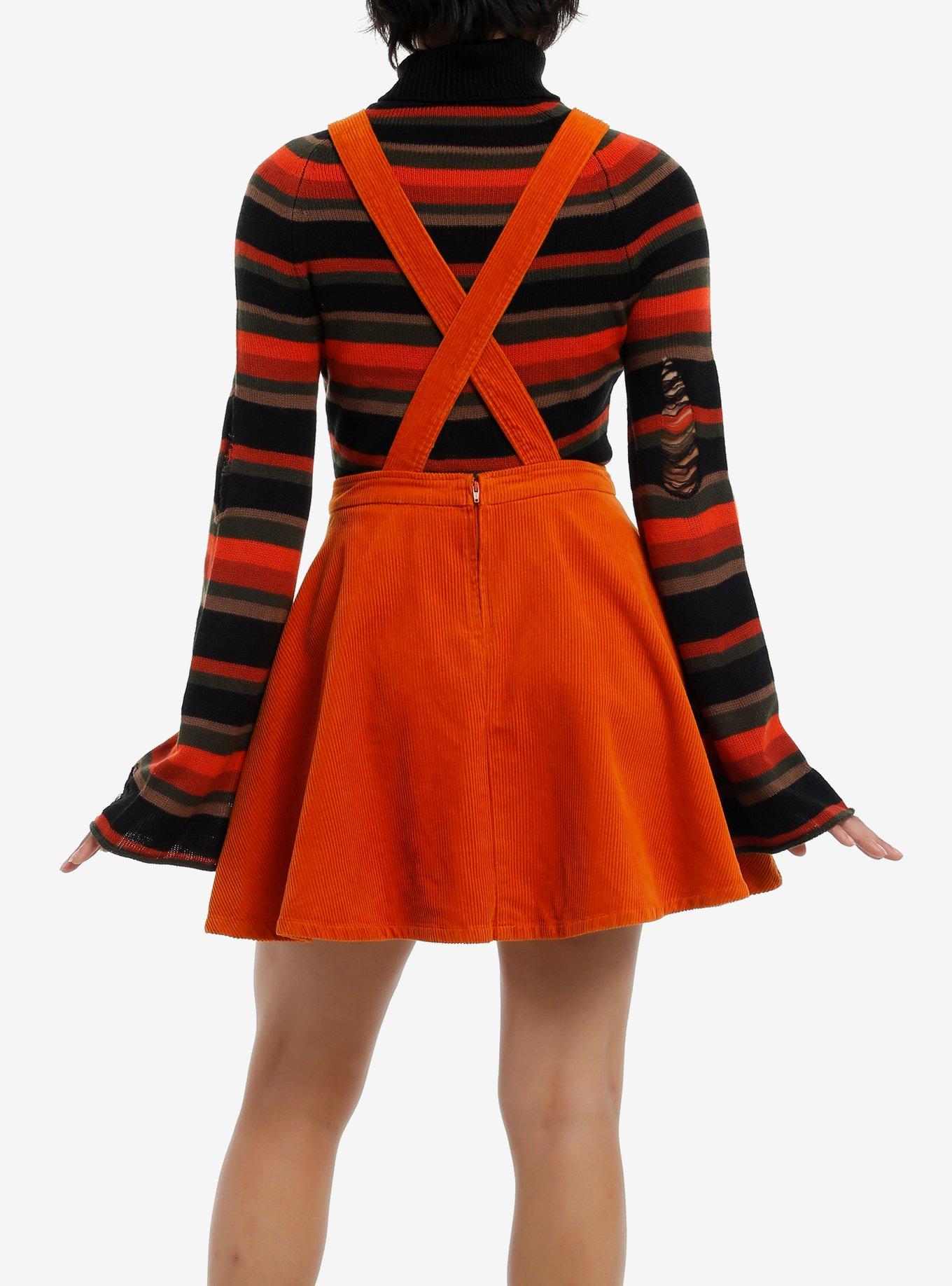 Sweet Society Jack-O'-Lantern Corduroy Skirtall