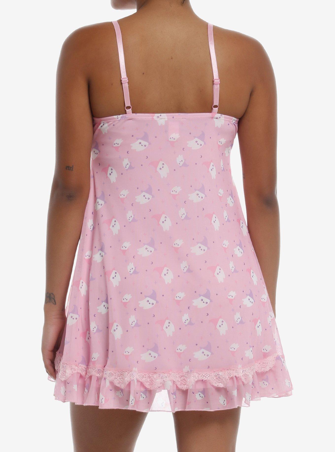 Sweet Society Pink Ghost Cami Dress