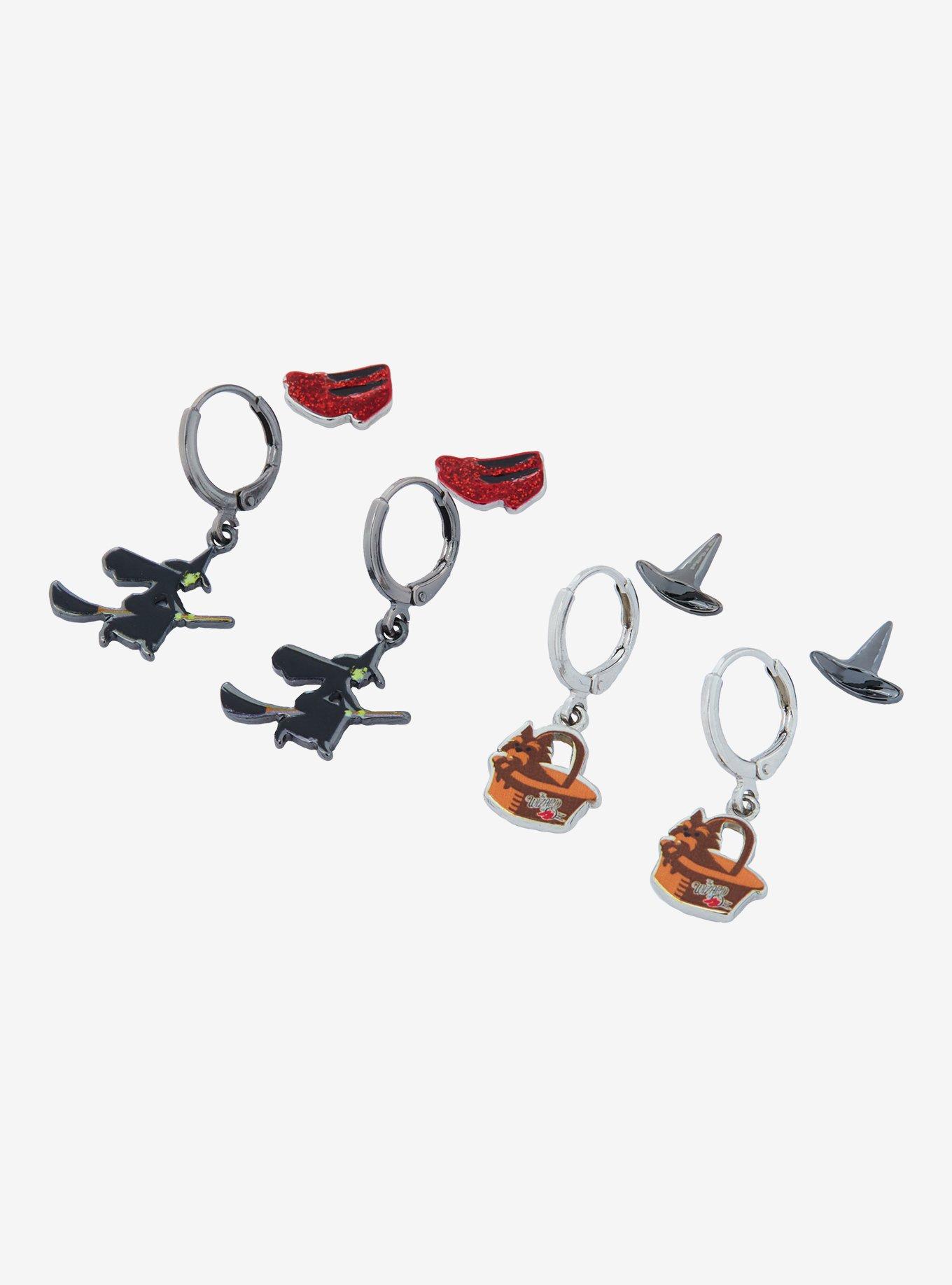 The Wizard Of Oz Icon Earring Set, , alternate