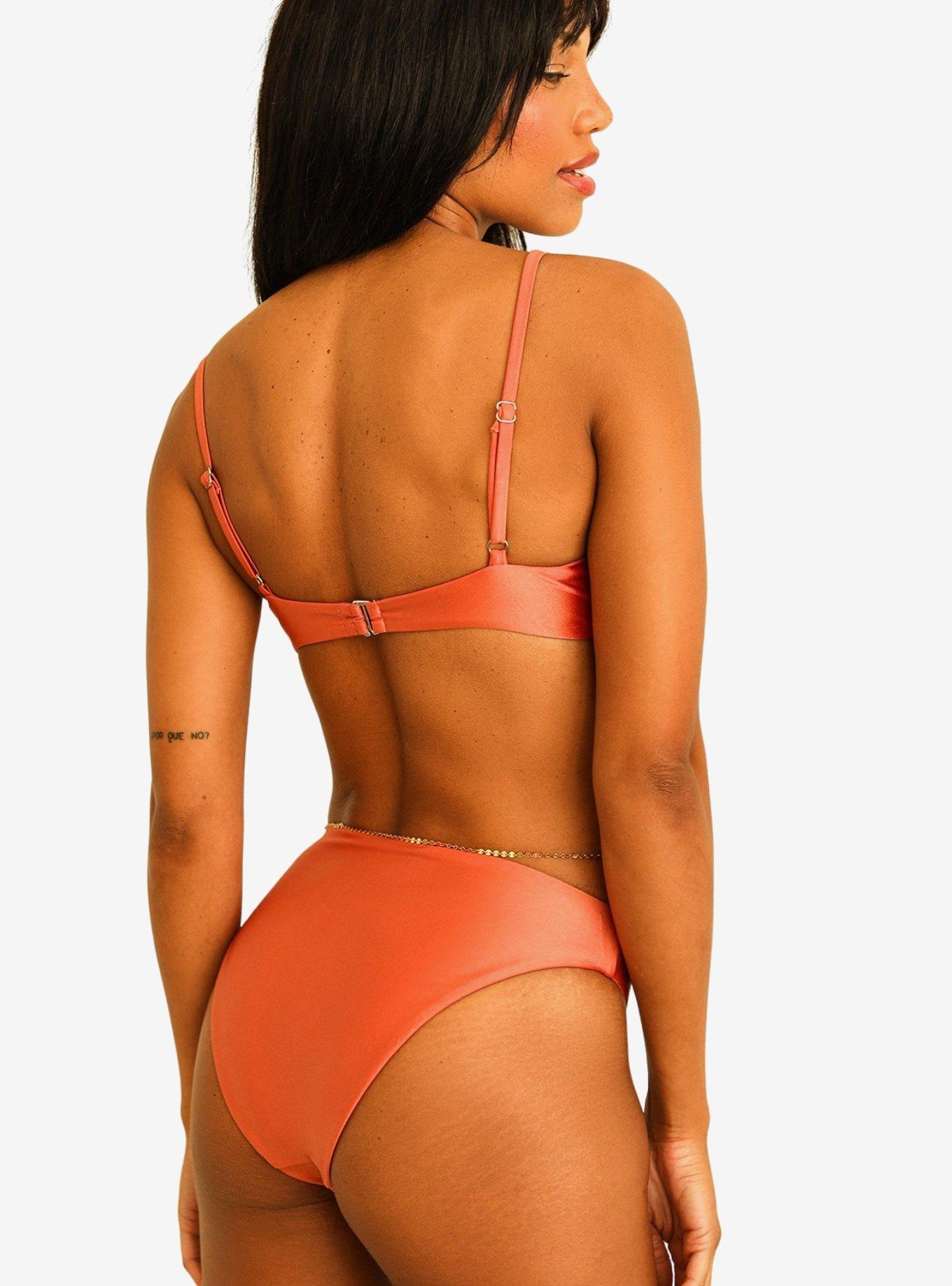 Dippin' Daisy's Zen Swim Top Rust, BROWN, alternate