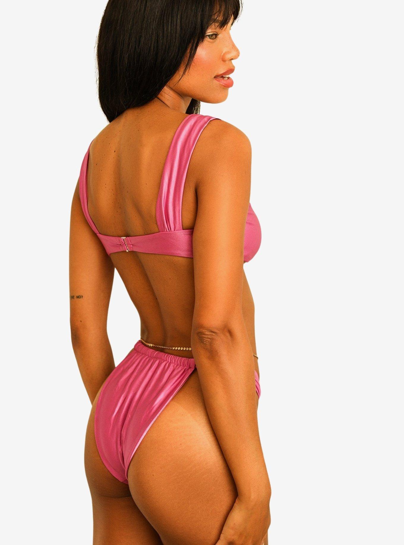 Dippin' Daisy's Bisou Swim Bottom Light Purple, PURPLE, alternate