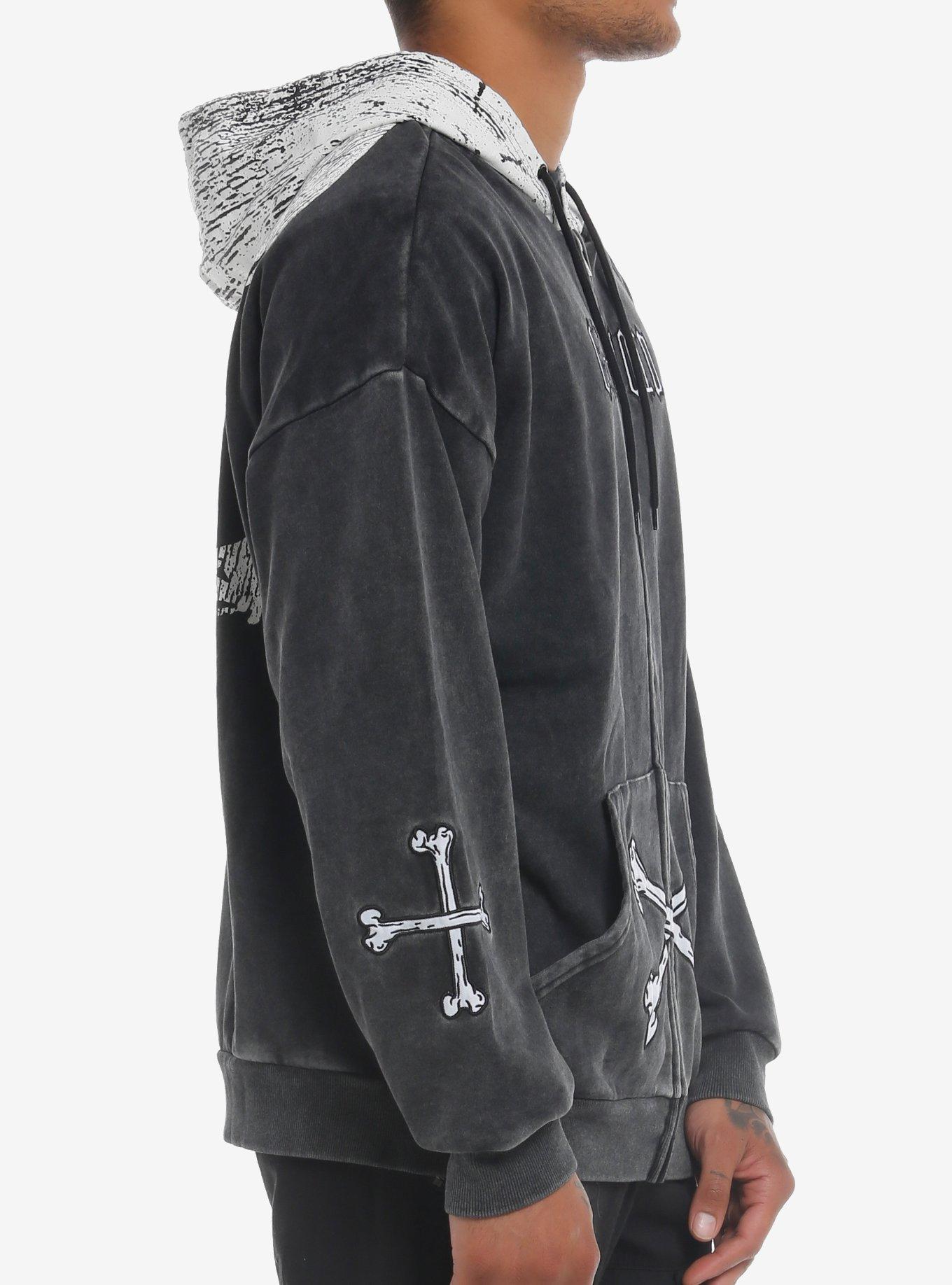 Cruel Void Skull Hoodie, , alternate