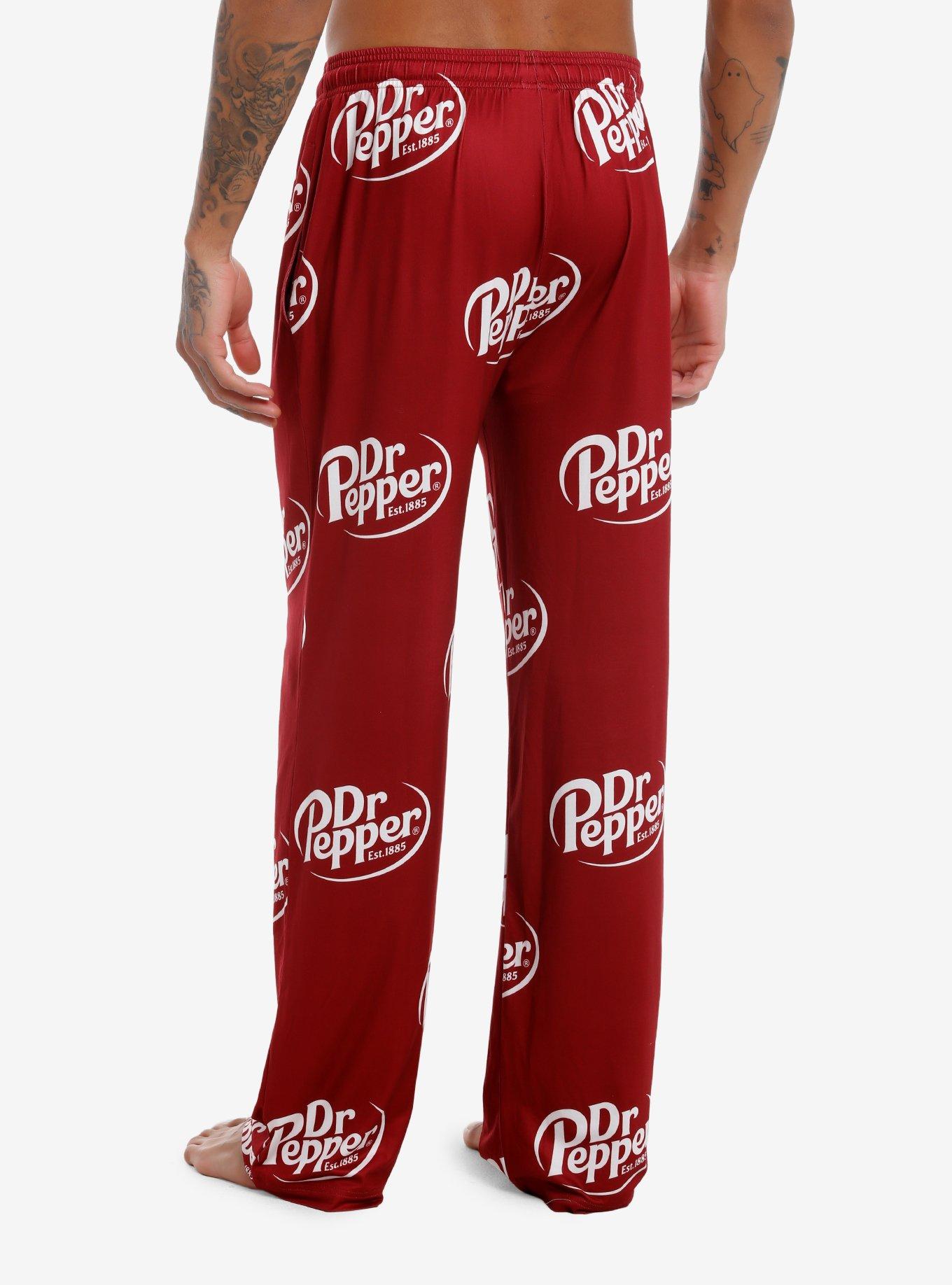 Dr. Pepper Allover Print Pajama Pants, , hi-res