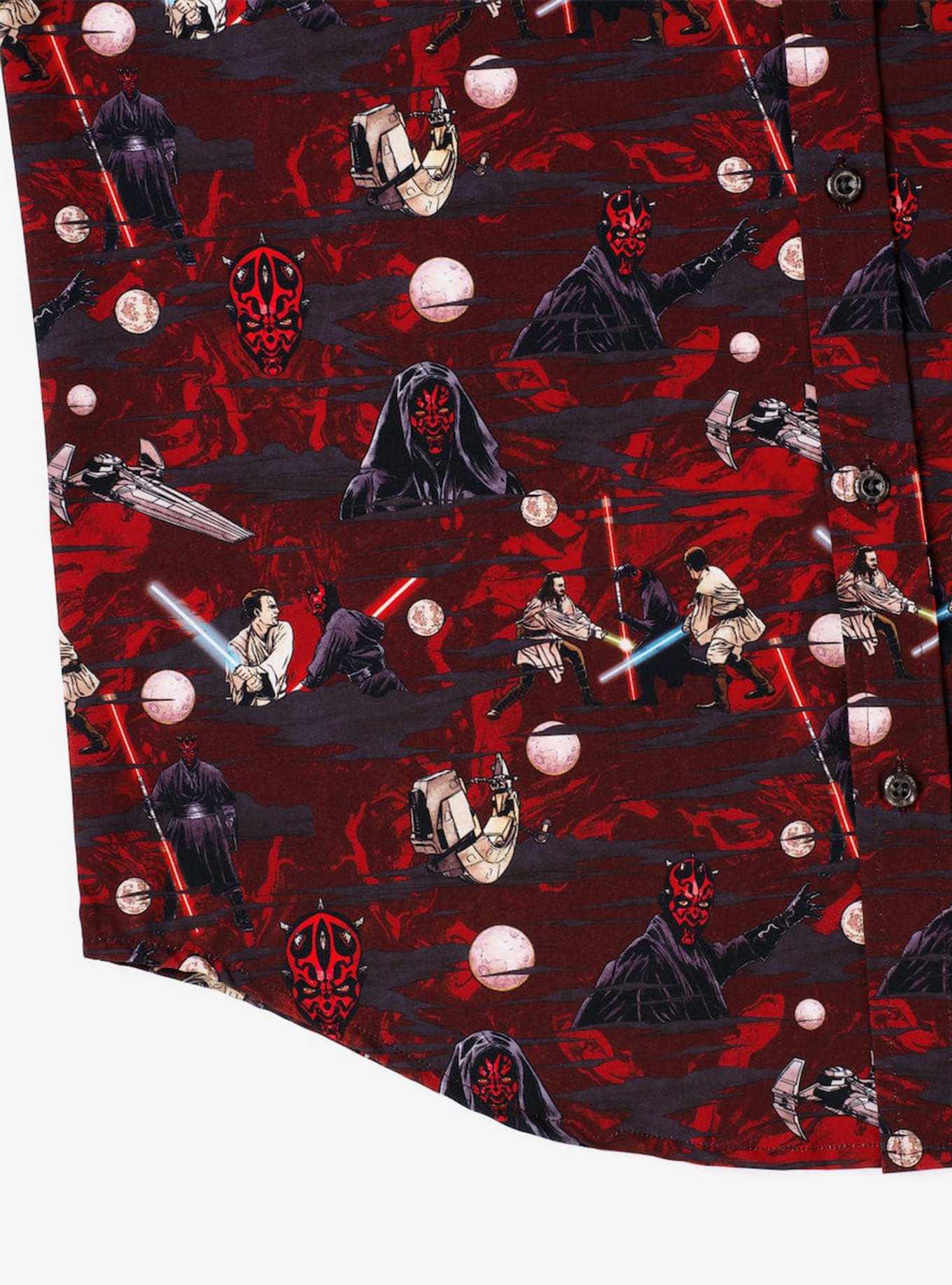 RSVLTS Star Wars "The Force & The Phantom"Button Up Top, , hi-res