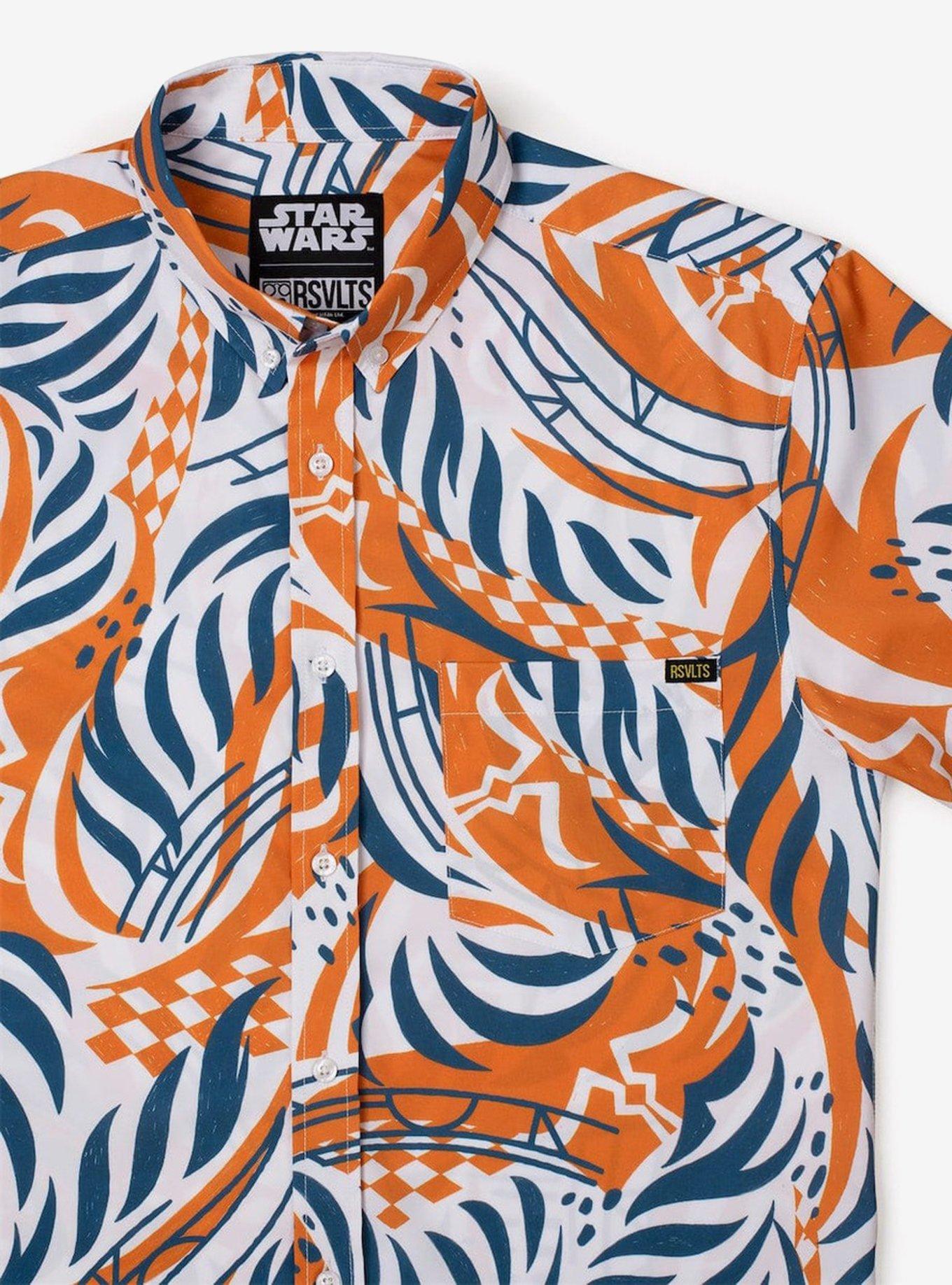 RSVLTS Star Wars "Summer Snips" Button Up Top, MULTI, alternate