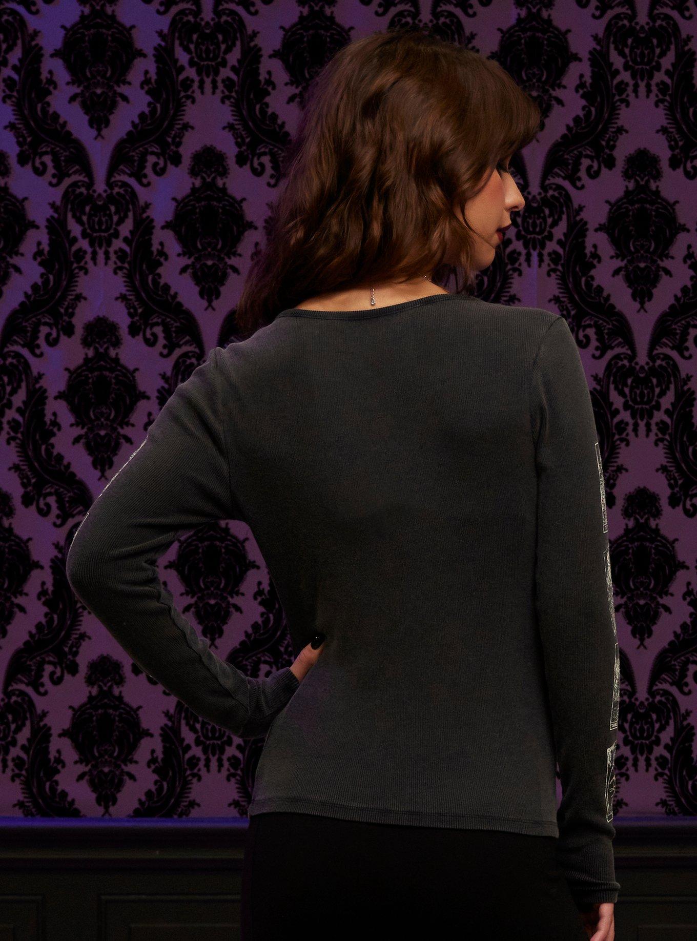 Her Universe Marvel Agatha All Along Tarot Card Girls Long-Sleeve Top, , alternate