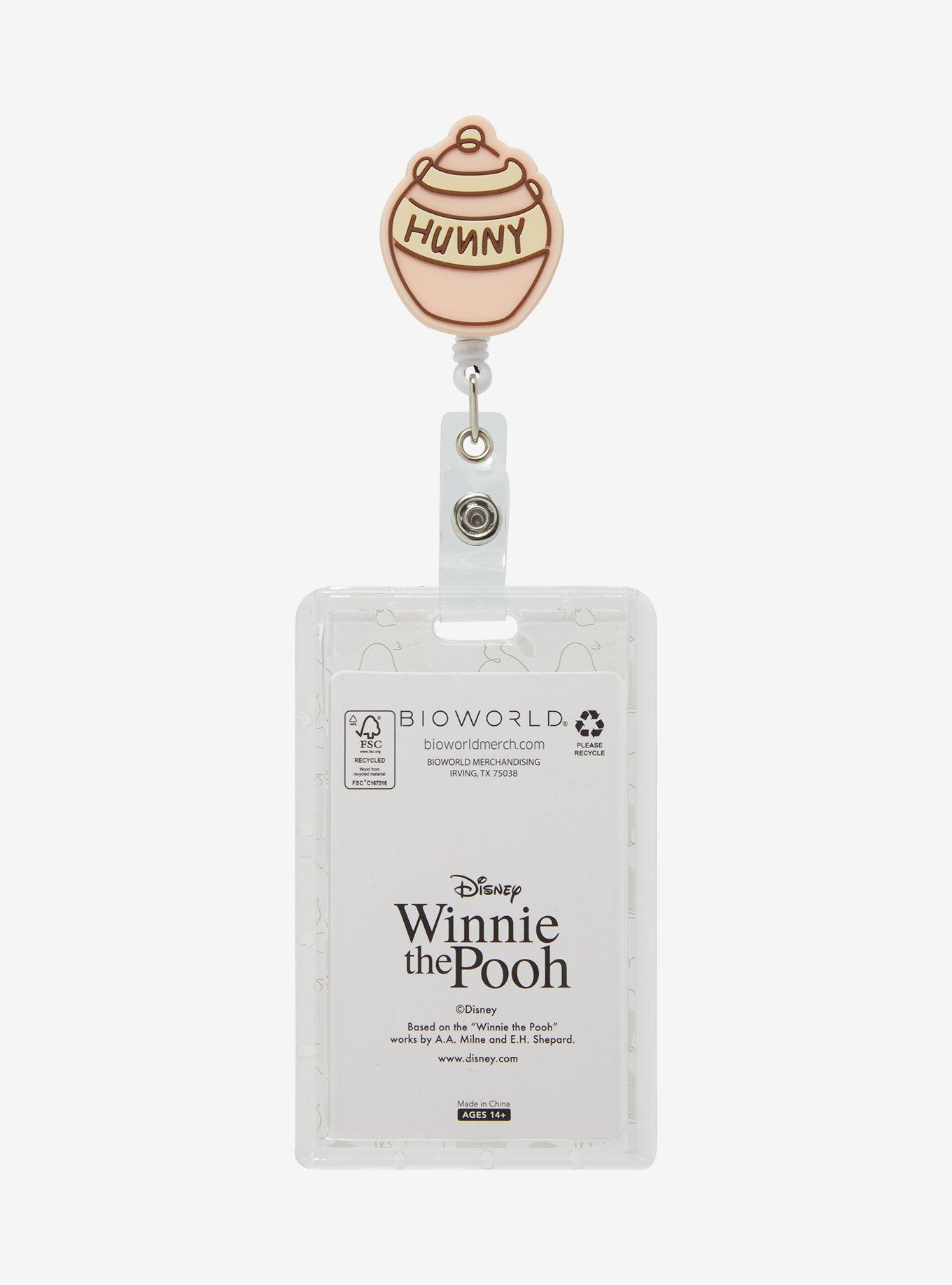 Disney Winnie the Pooh Hunny Pot Retractable Lanyard — BoxLunch Exclusive, , alternate