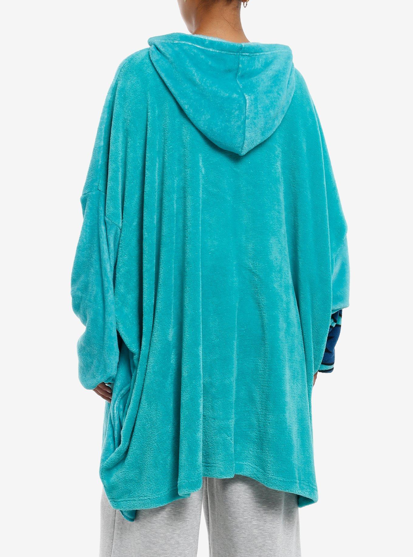 Adventure Time BMO Fuzzy Oversized Hoodie, , alternate