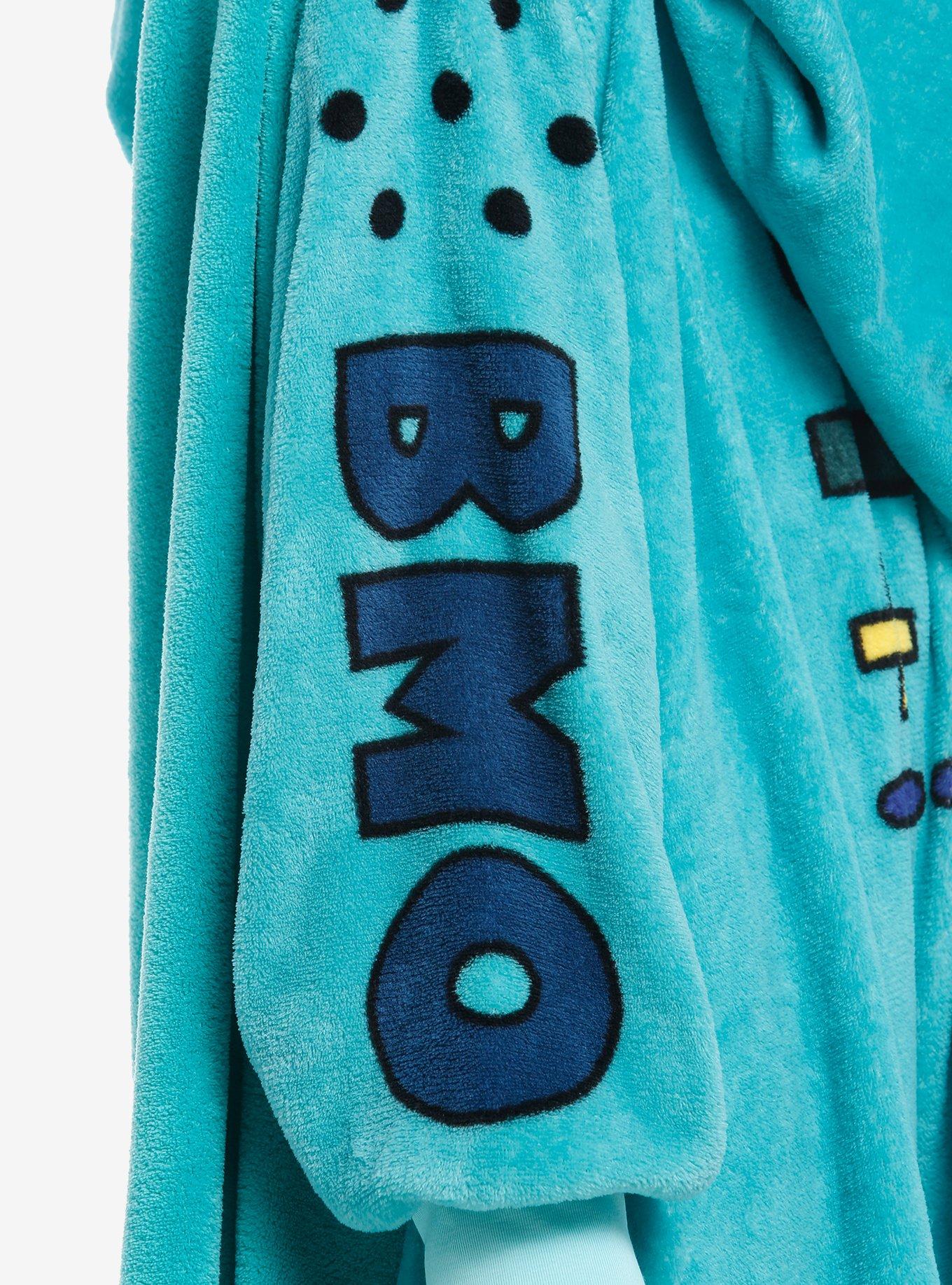 Adventure Time BMO Fuzzy Oversized Hoodie, , alternate