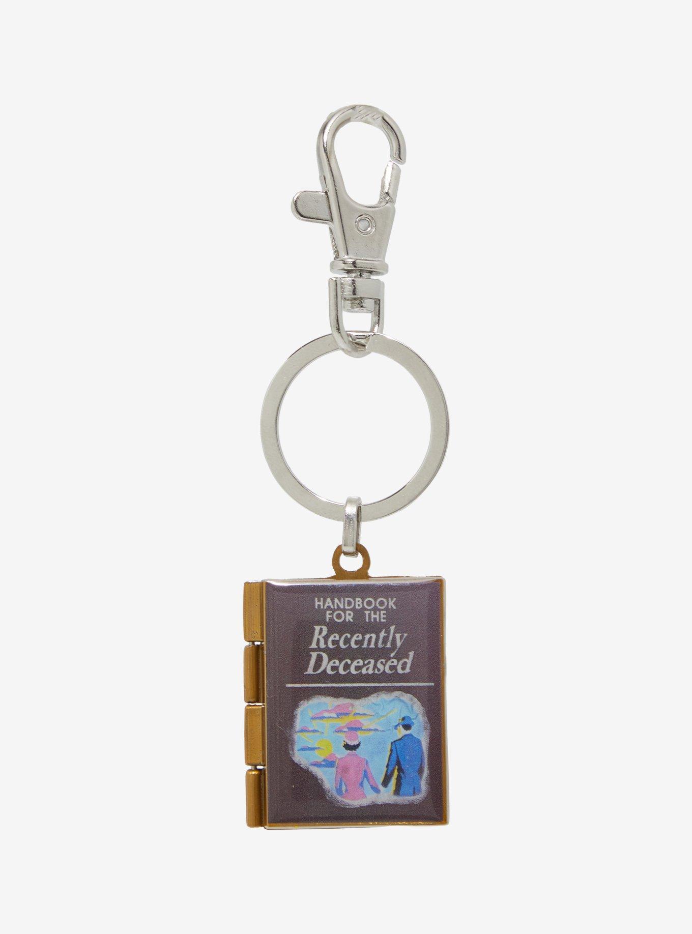 Beetlejuice Handbook for the Recently Deceased Hinge Keychain, , hi-res