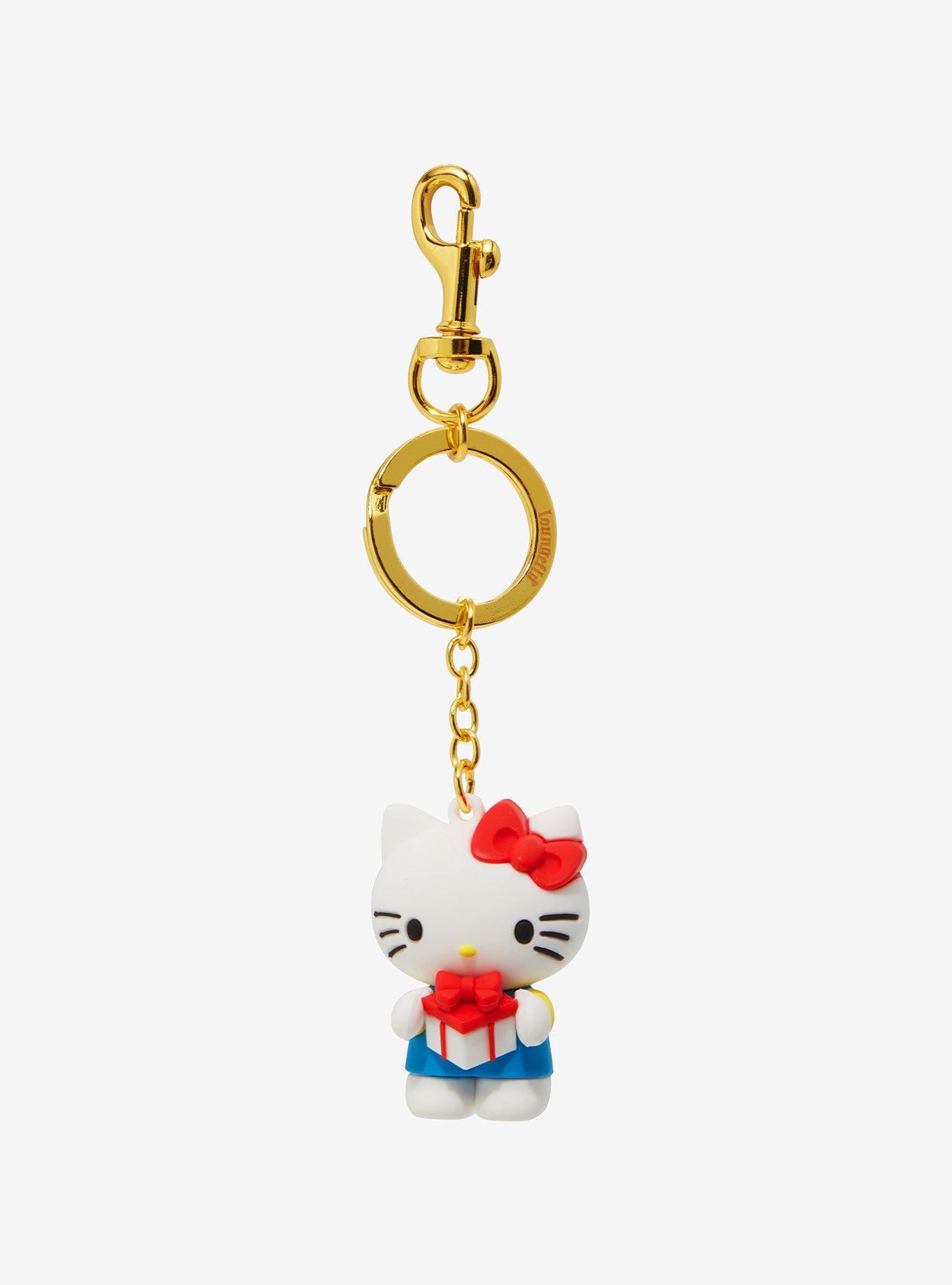 Loungefly Sanrio Hello Kitty Gift Keychain - BoxLunch Exclusive, , alternate