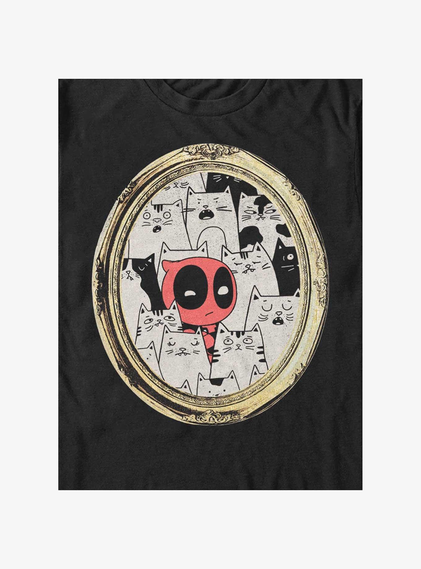 Marvel Deadpool Cats Rule Everything Around Me Portrait T-Shirt, , hi-res