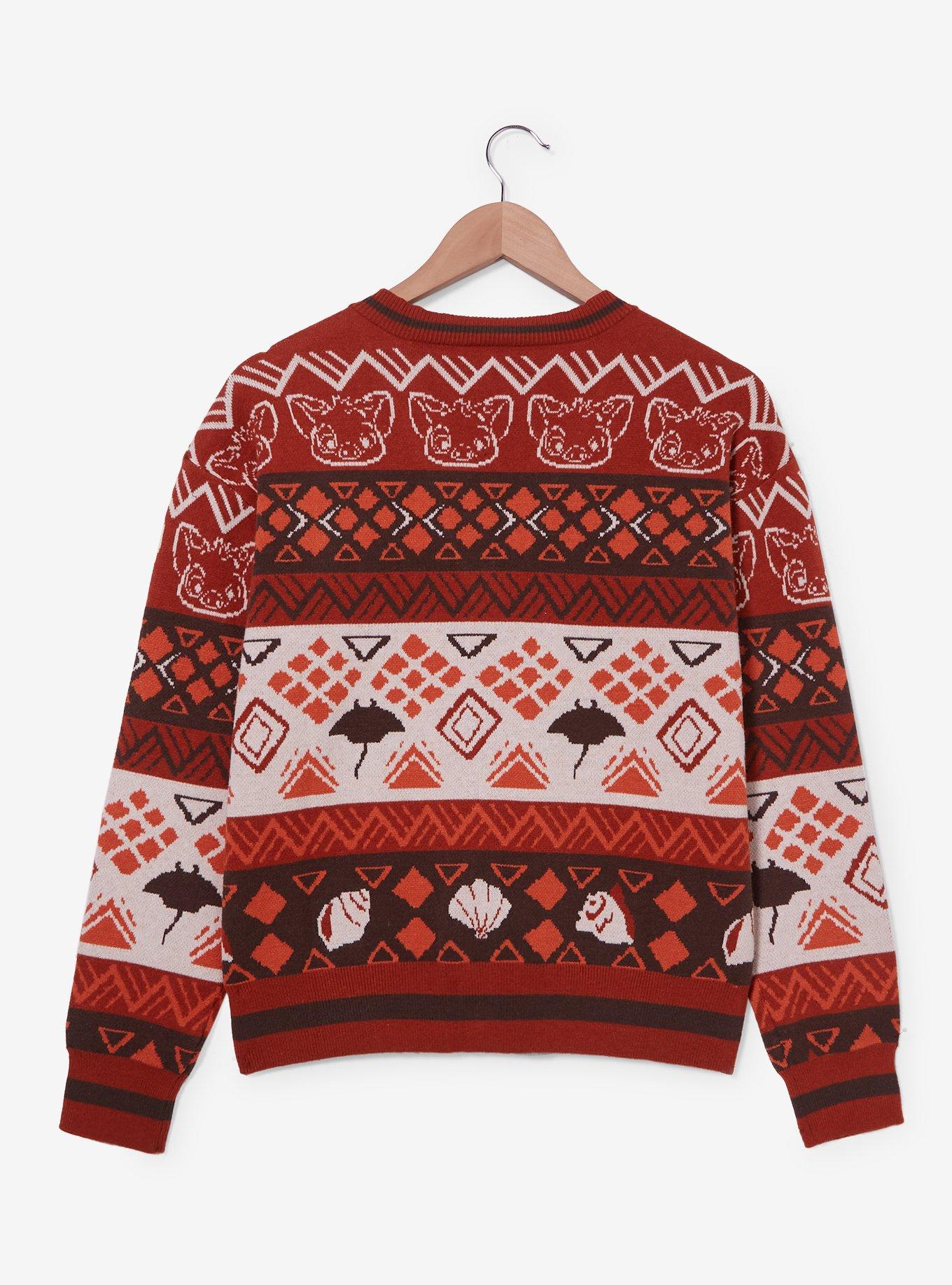 Disney Moana Icons Patterned Cardigan, , hi-res